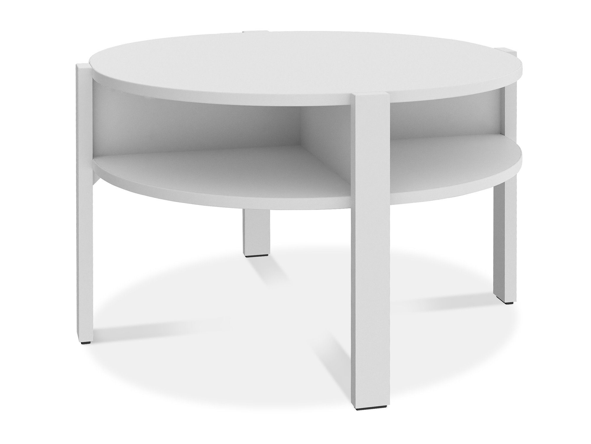 Moebel-Eins Couchtisch TAFFY Couchtisch, Material Dekorspanplatte, rund, TAFFY Couchtisch, Material Dekorspanplatte, rund