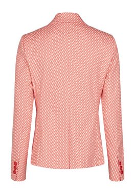 MARC AUREL Longblazer aus grafischem Jacquard