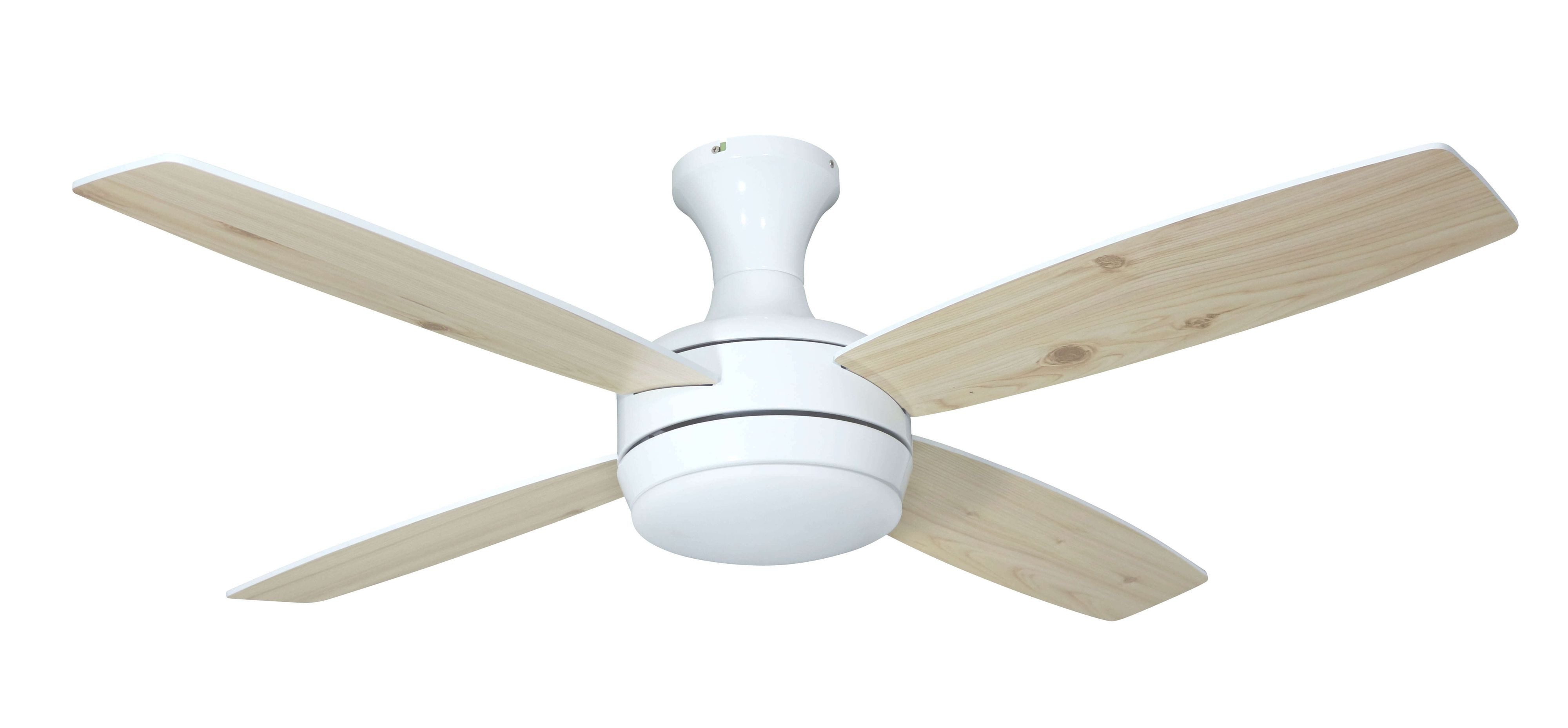 Deckenventilator Deckenventilator Saturn Weiß mit Licht & Fernbedienung