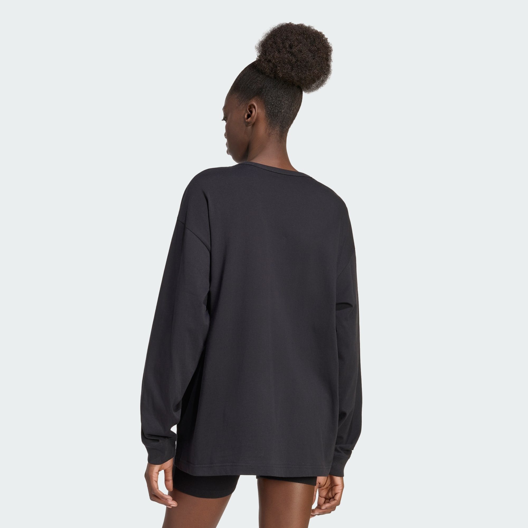 adidas Originals T-Shirt ESSENTIALS OVERSIZE LONGSLEEVE T-SHIRT (1-tlg)