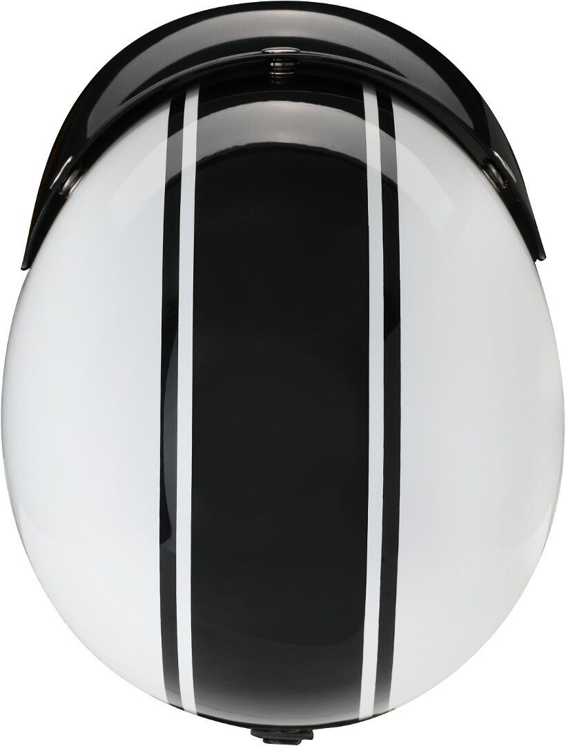 Redbike Motorradhelm RB-675 Jethelm, Ratschenverschluss
