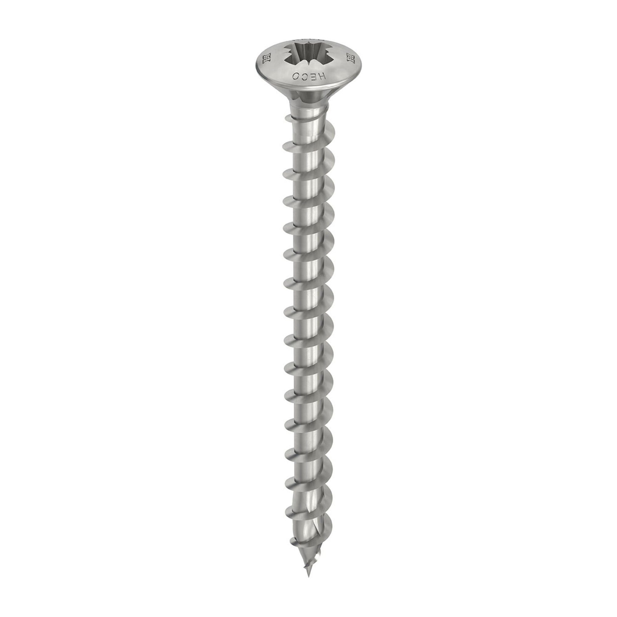 Heco Holzbauschraube HECO-TOPIX-plus A2 4,0 x 50, Linsenkopf, Pozi-Drive, VVG 100 Stk
