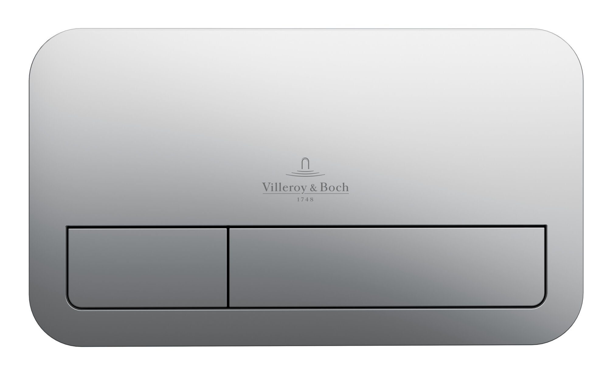 Villeroy & Boch Betätigungsplatte ViConnect Installationssysteme, WC 2-Mengen-Spülung 145 x 253 x 62 mm
