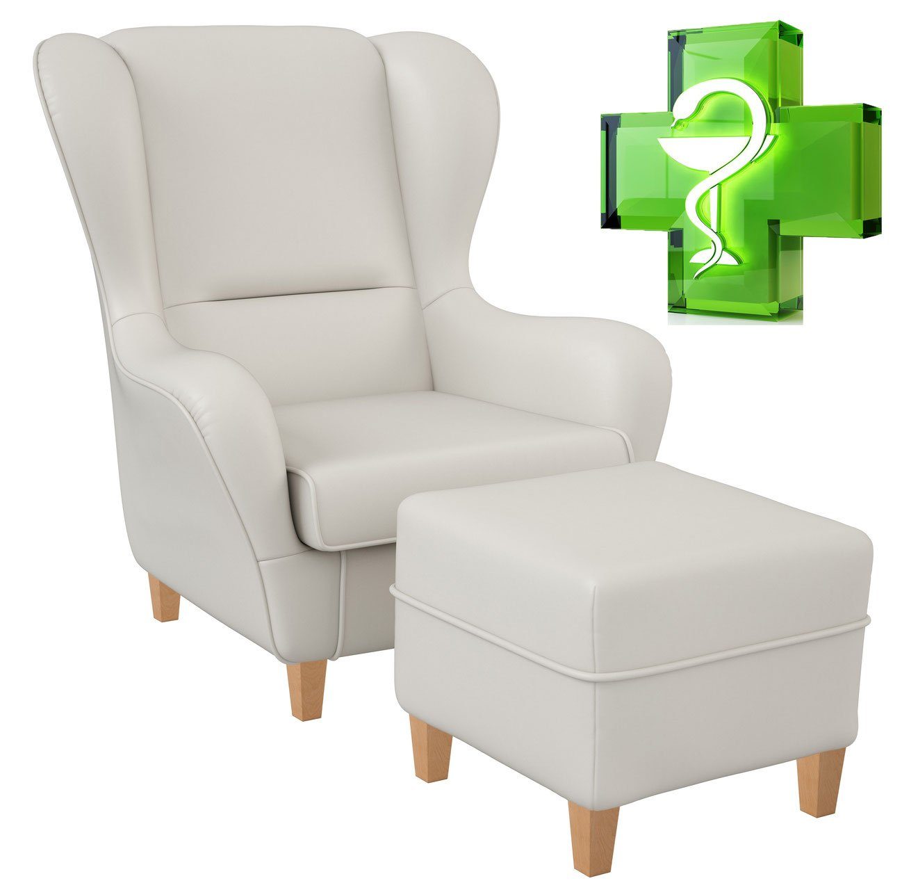 Supellex Кресла Desinfektionsmittelbeständiger Кресла für Objektbereich