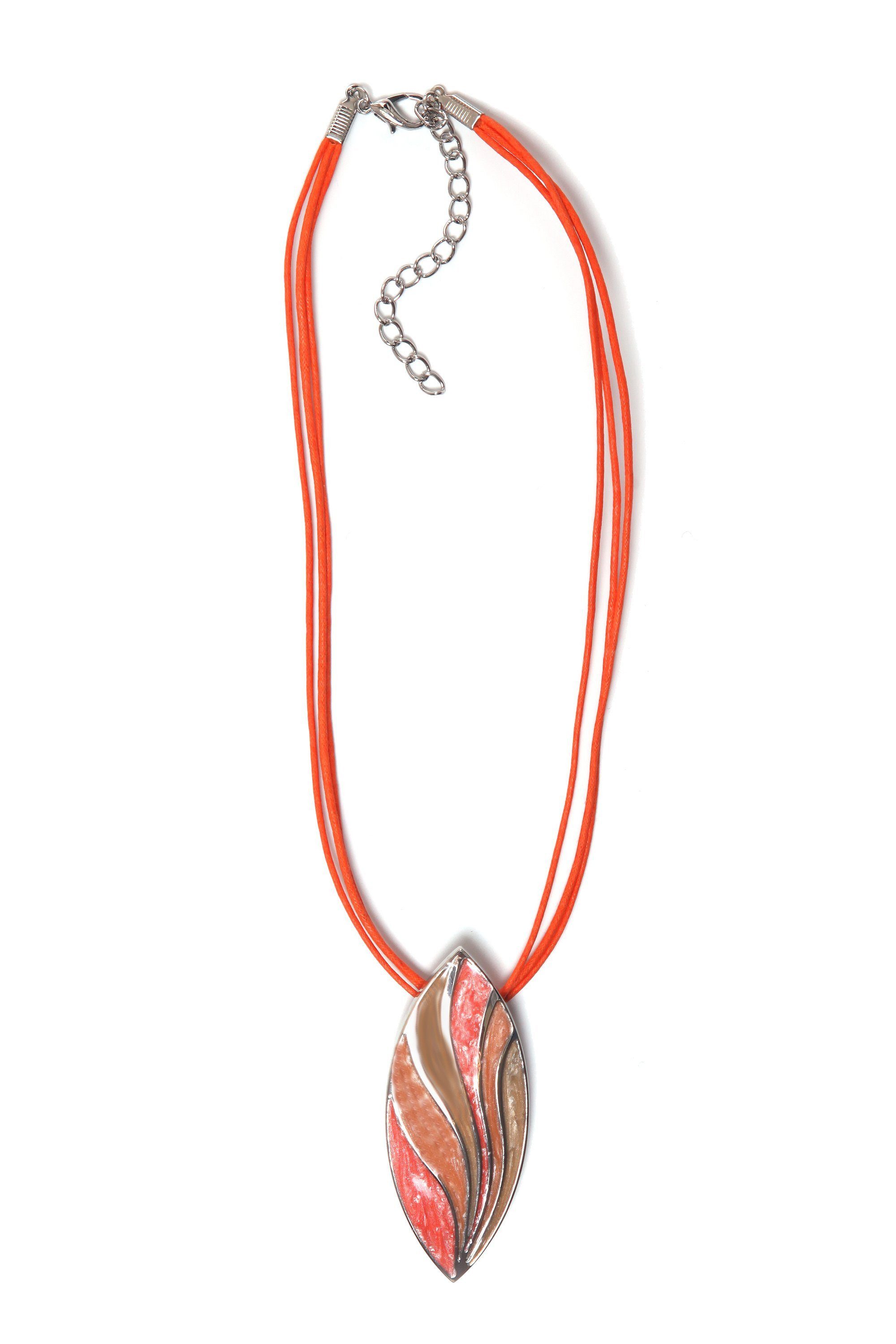 COLLEZIONE ALESSANDRO Kette mit Anhänger "Cleo", mit ovalem Anhänger günstig online kaufen