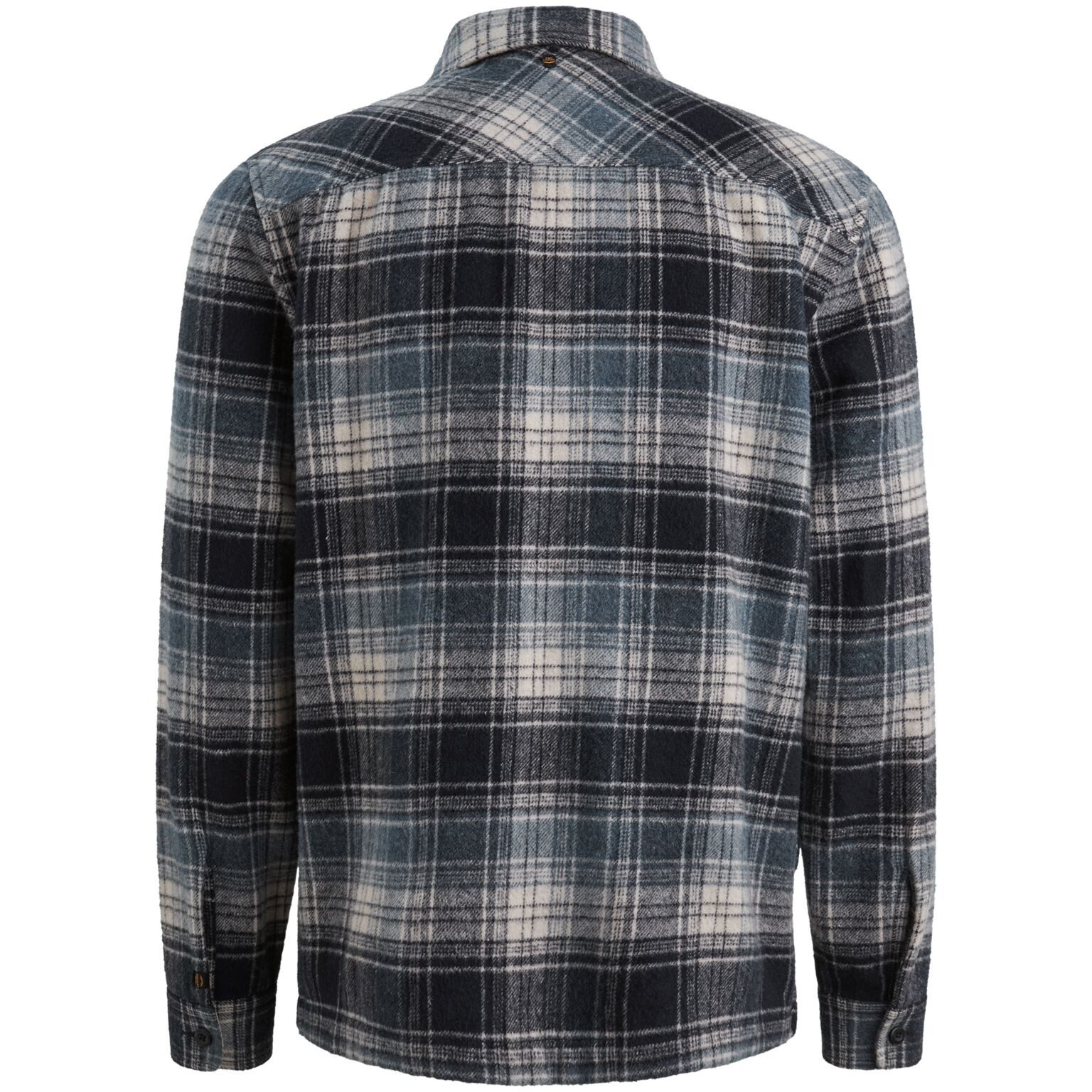 PME LEGEND Langarmhemd LONG SLEEVE SHIRT Woolblend YD che
