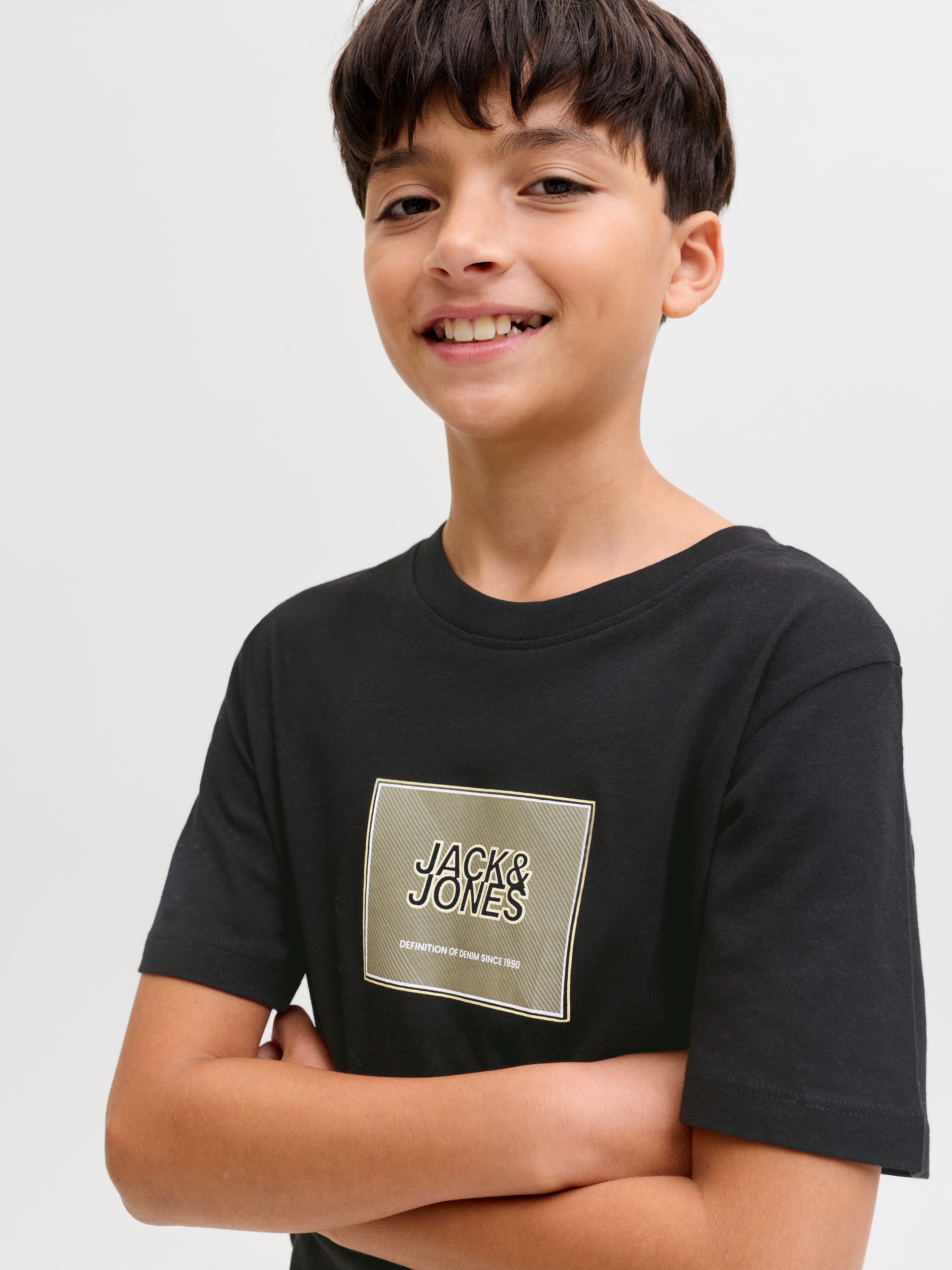 T-Shirt JJRAIN TEE SS CREW NECK JNR