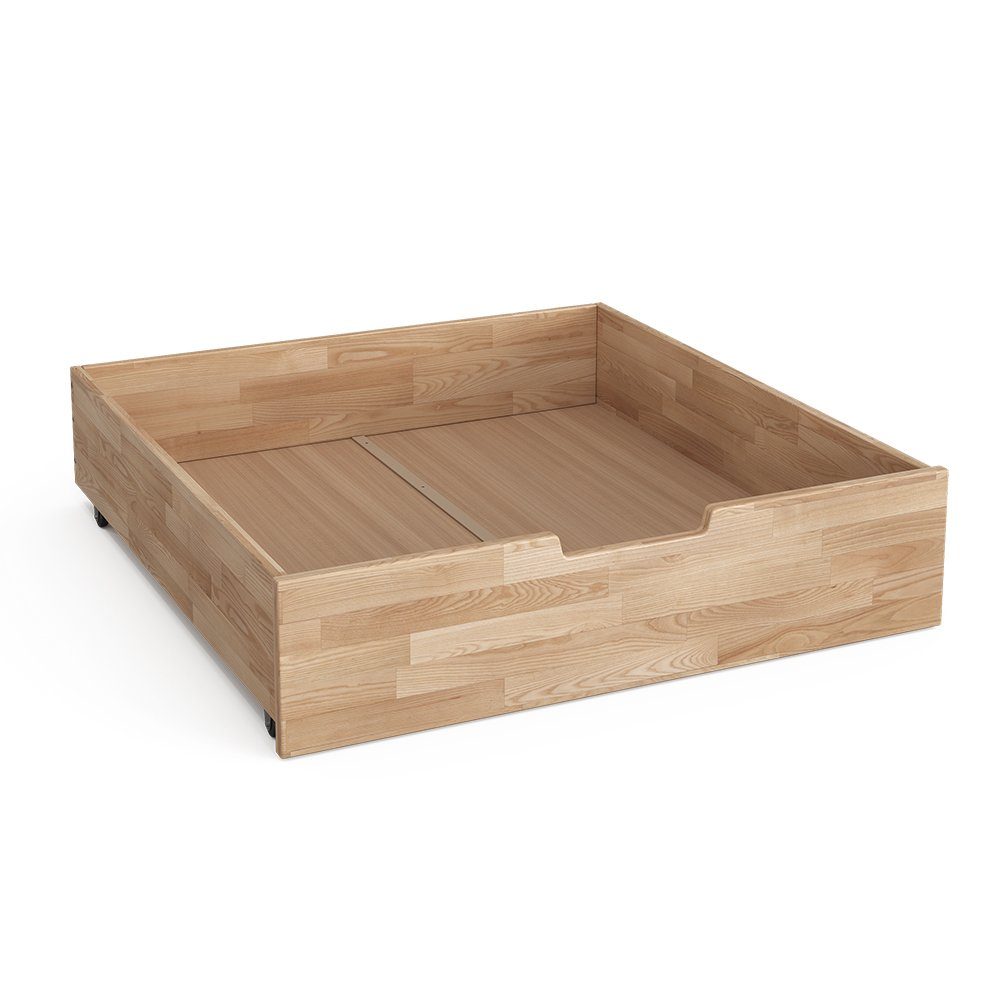 VitaliSpa® Bettschubkasten Teddy, Naturholz, 92 x günstig online kaufen