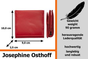 Josephine Osthoff Geldbörse Wiener Schachtel Geldbörse kirsche