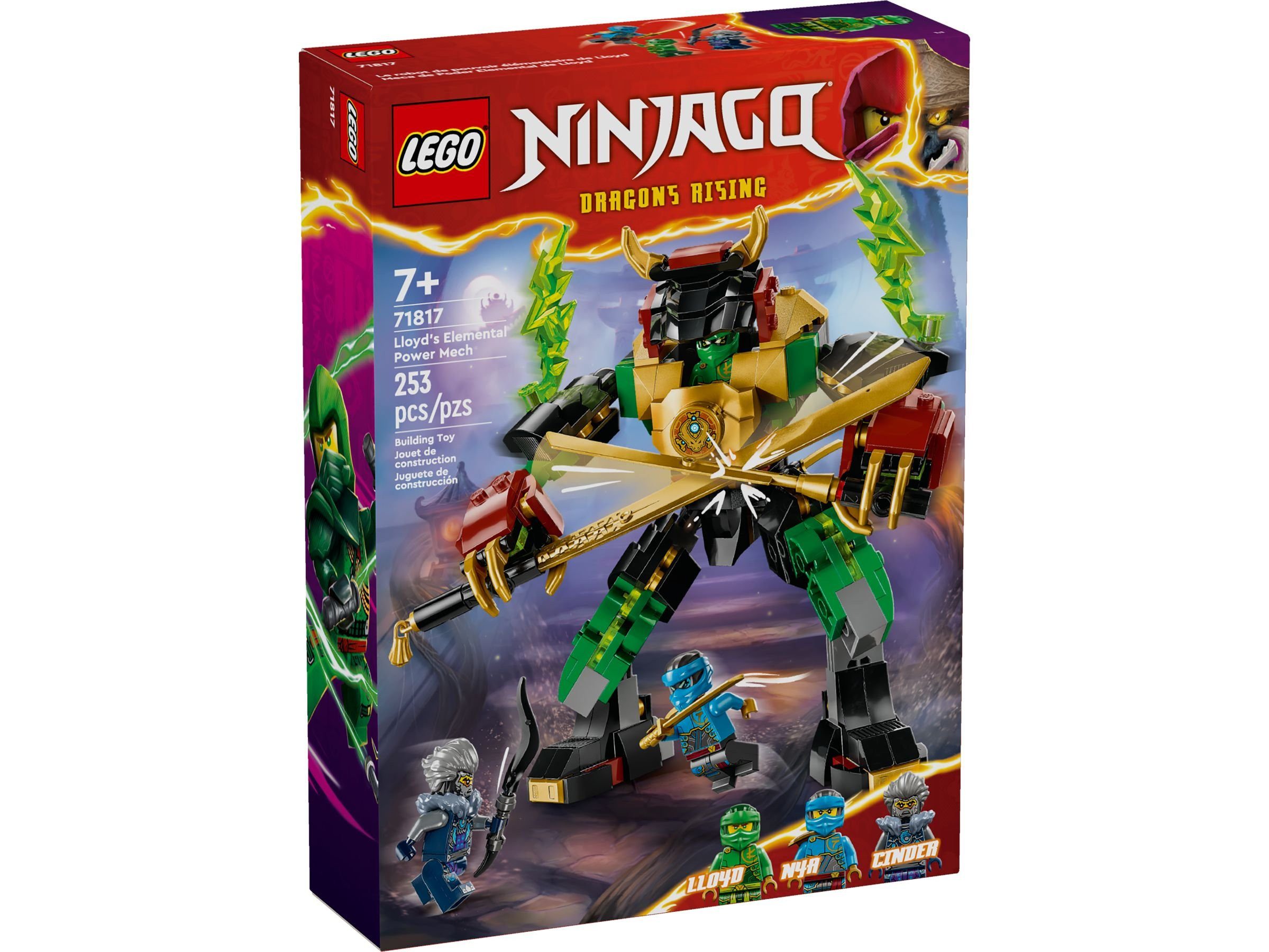 LEGO® LEGO® Ninjago 71817 Lloyds Elementarkraft-Mech Konstruktionsspielstei günstig online kaufen