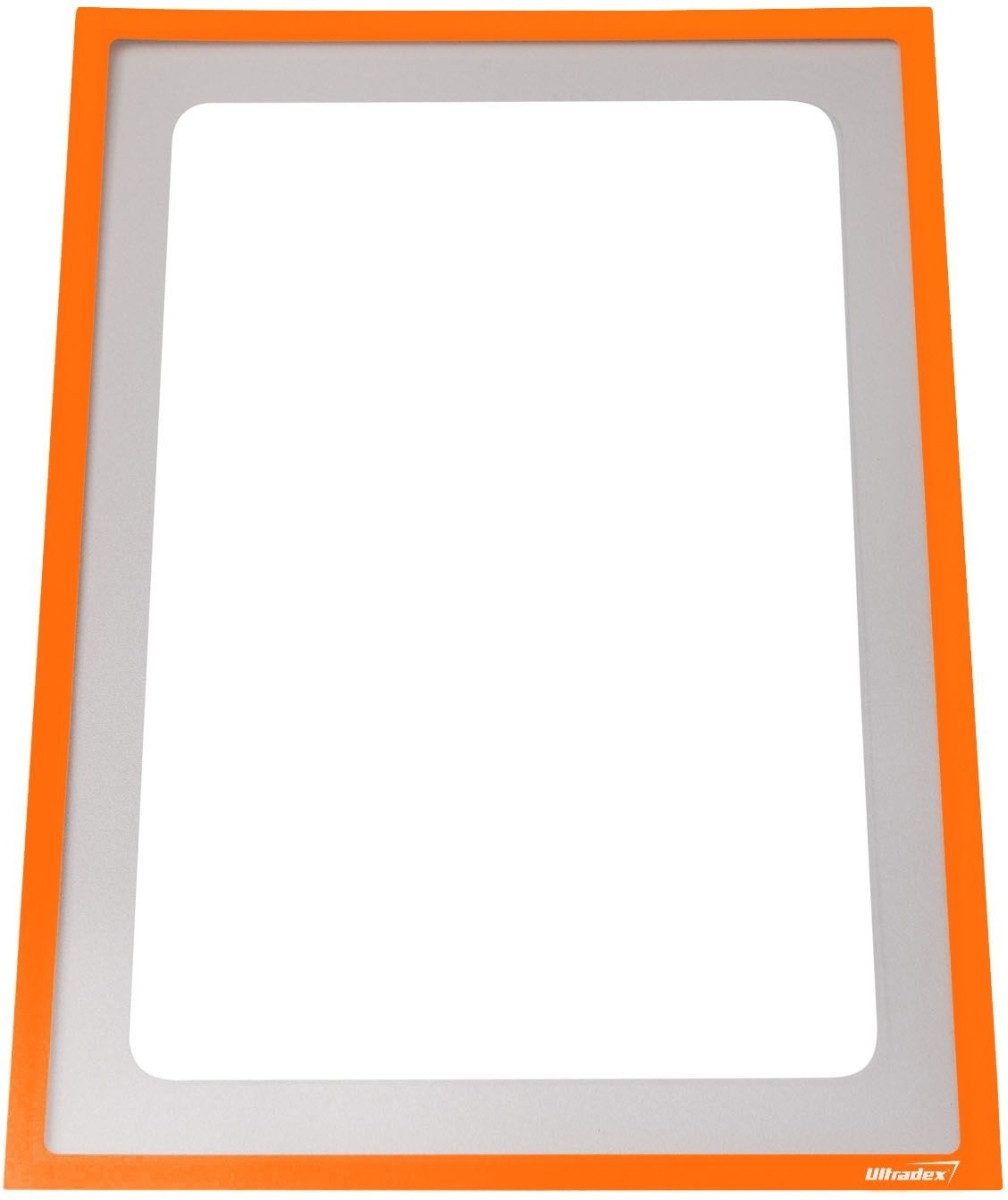 Fächermappe Infotasche magnetisch für DIN A4 312x225mm VE=1 Stück orange.
