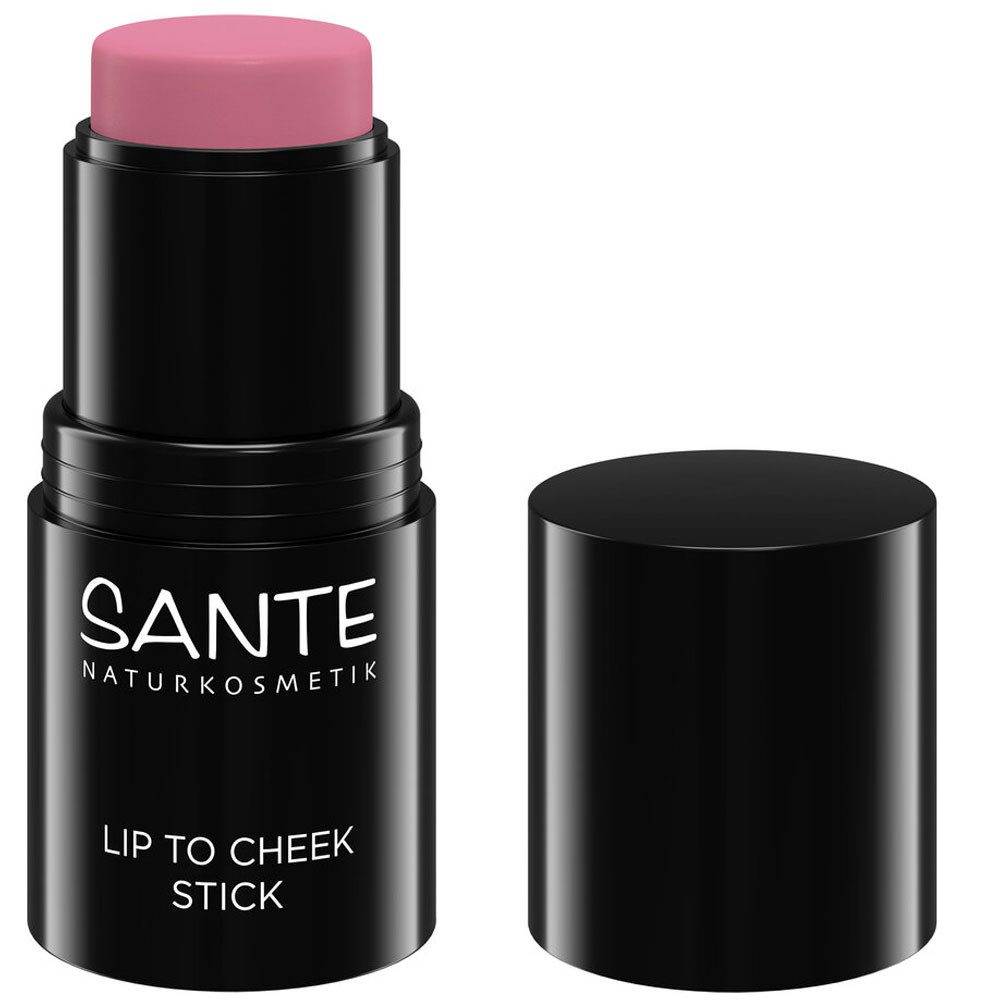 SANTE Lippenstift Lip to Cheek Stick Rose Blush, 6 g