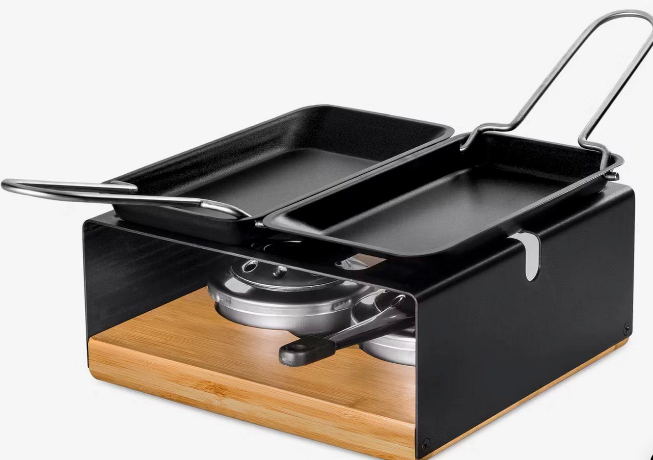 Stöckli Raclette 8580.52, 2 Raclettepfännchen