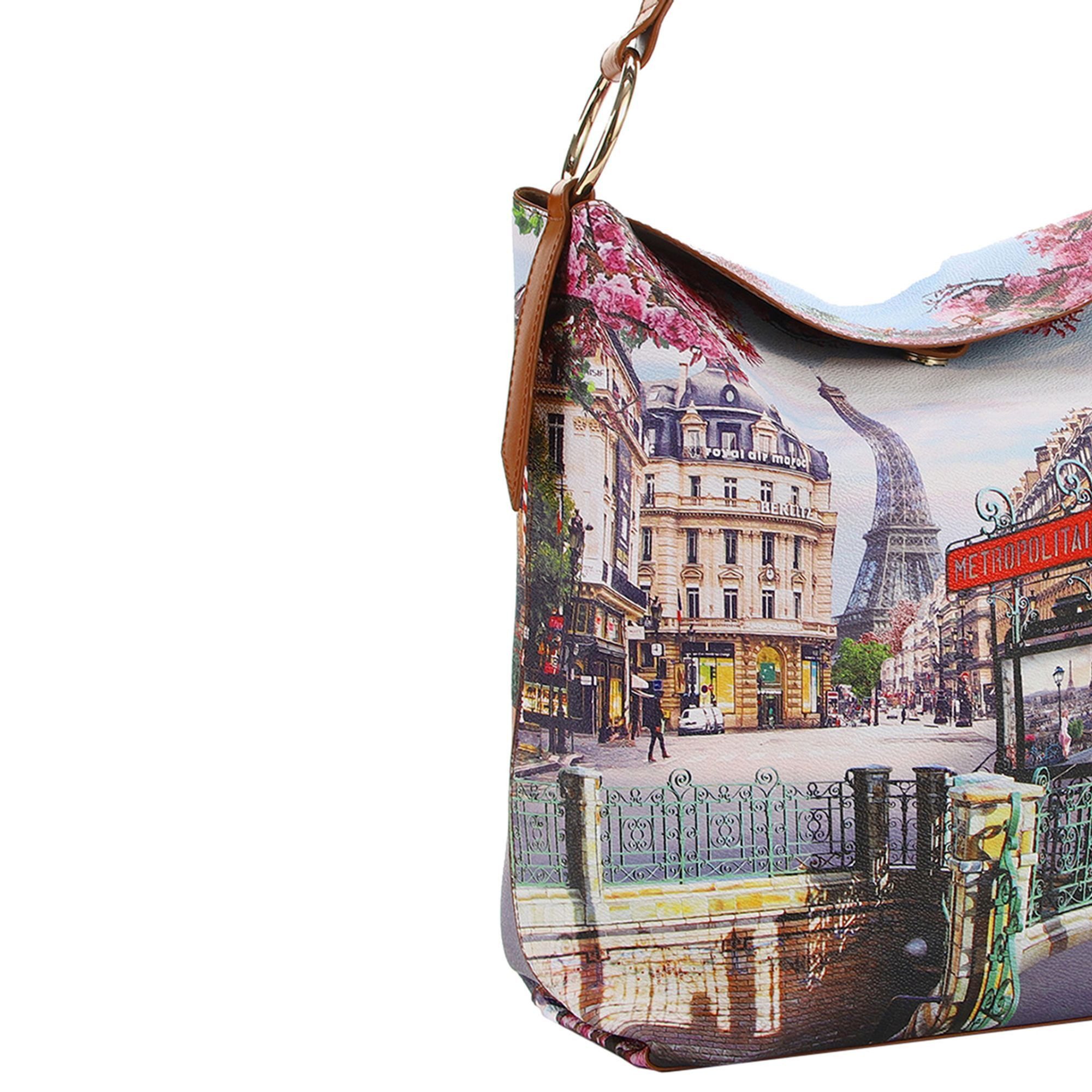 Y Not Schultertasche Yesbag, Polyurethan