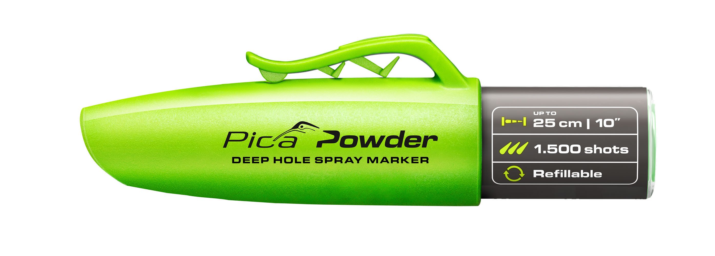 Marker Pica Powder Spraymarker Tieflochsprühmarker mit 360° Sprüharm – Bild 3 von 5