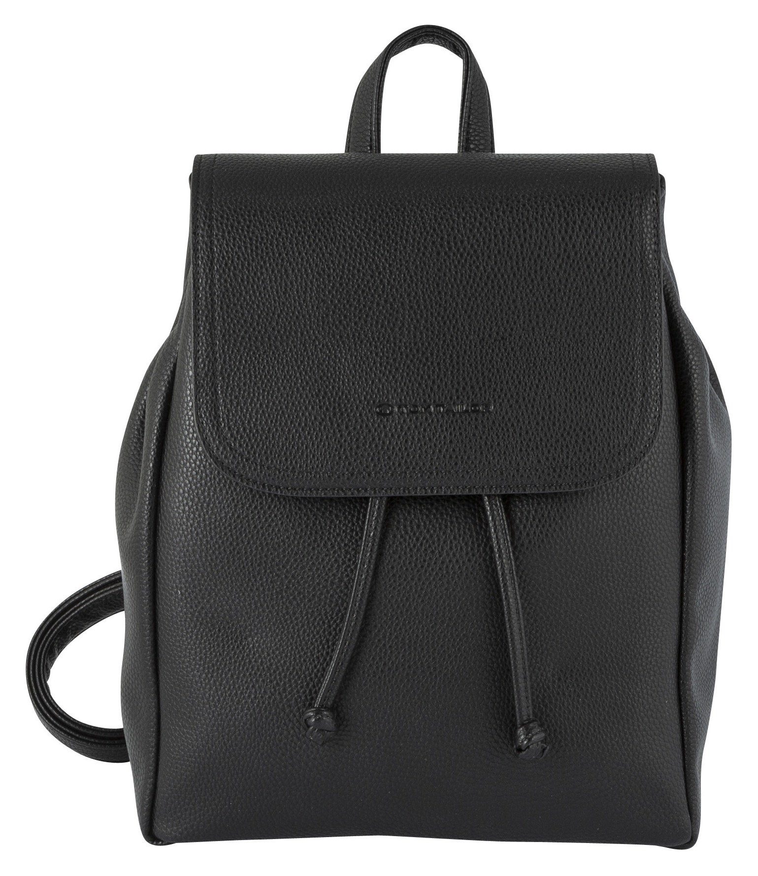 TOM TAILOR Cityrucksack TINNA, im zeitlosem Design schwarz