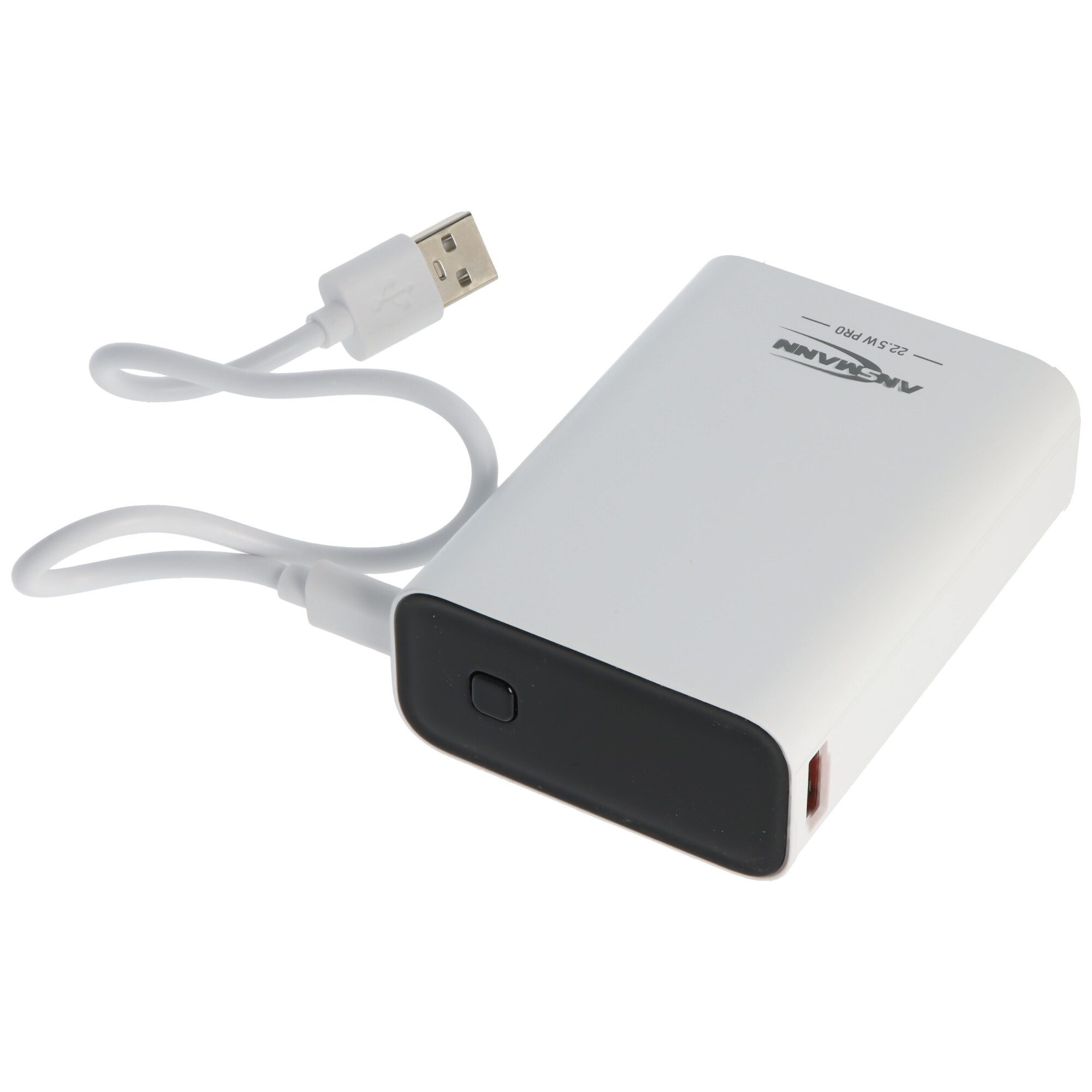 ANSMANN AG Ansmann Powerbank PB222PD 20.000mAh, schnellladefähig, ultrakompakt u Akku 20000 mAh (3,9 V)