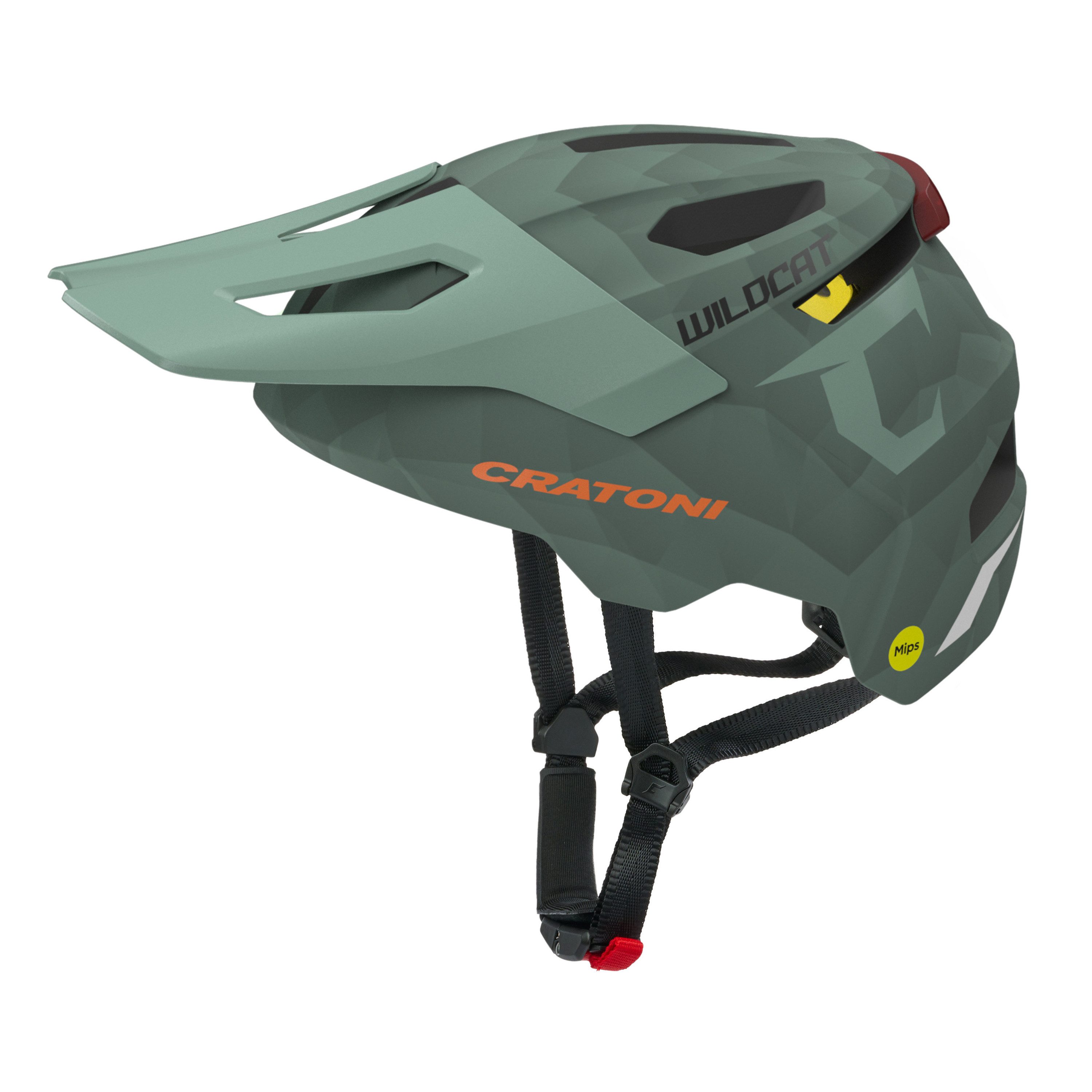 Cratoni Fahrradhelm Kinderhelm Wildcat MIPS MTB-Helm Allroundhelm für Kinder S/M 49-56 cm