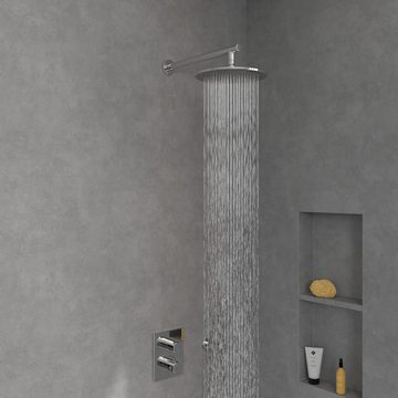 Villeroy & Boch Regenduschkopf Universal Showers, Regenbrause 250 mm, Rund - Chrom