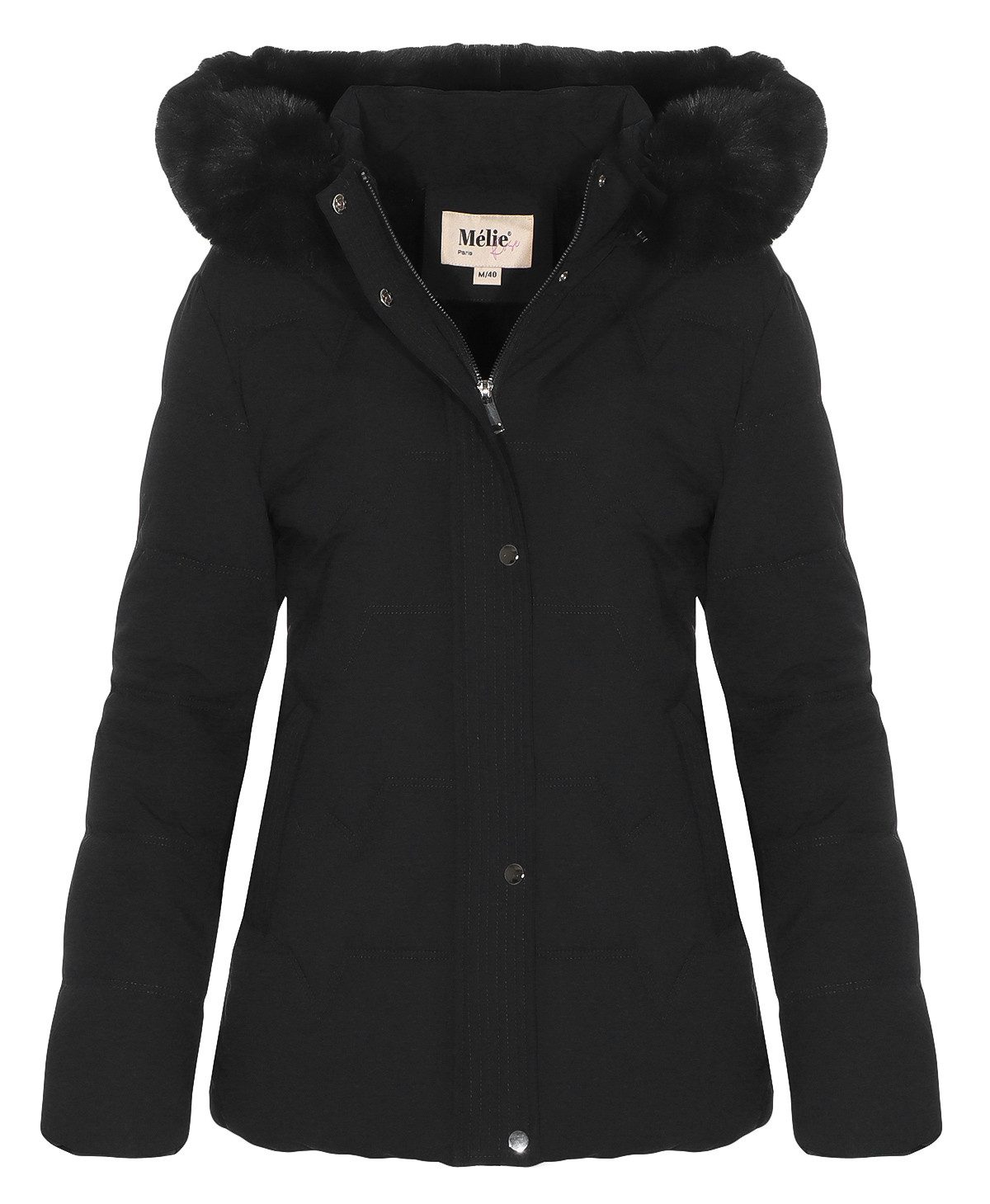 Aurela Damenmode Winterjacke Damen Steppjacke Teddyfell günstig online kaufen