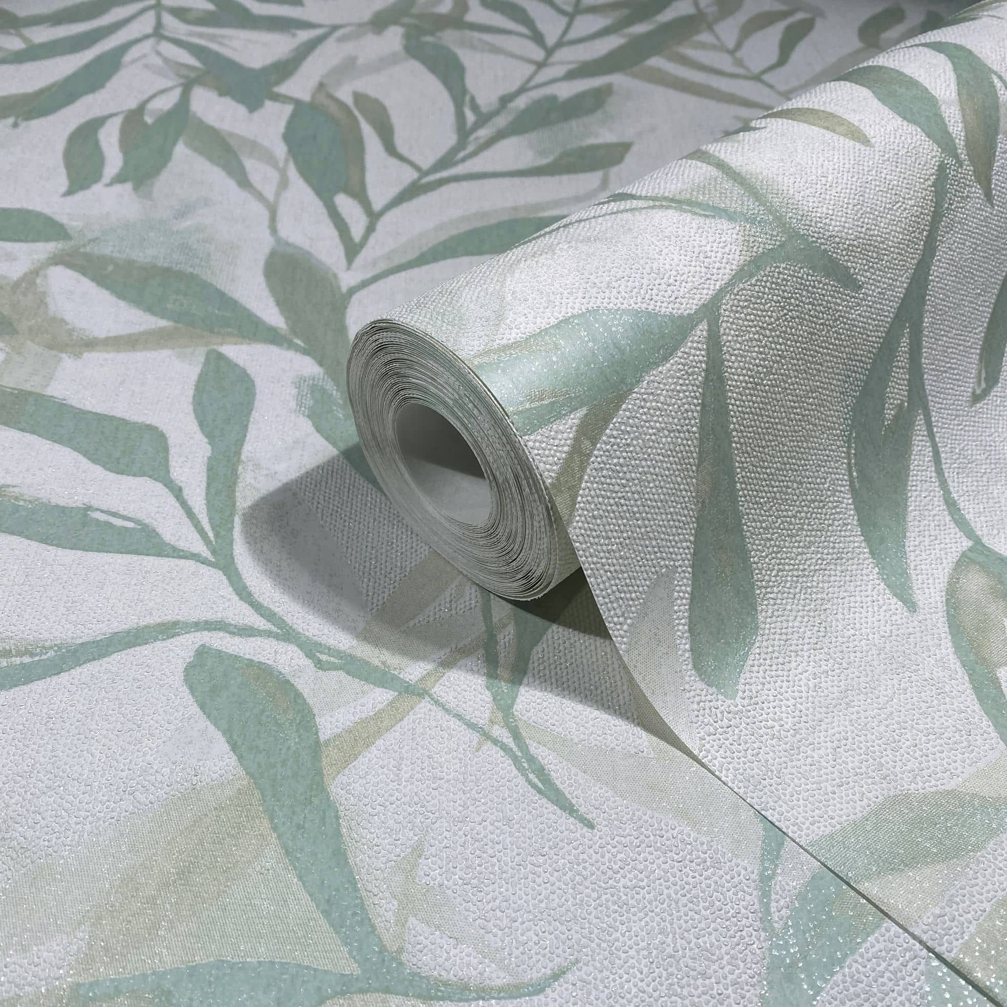 Marburg Vliestapete Tapete Leaf Luxe, geprägt, floral, moderne Vliestapete günstig online kaufen