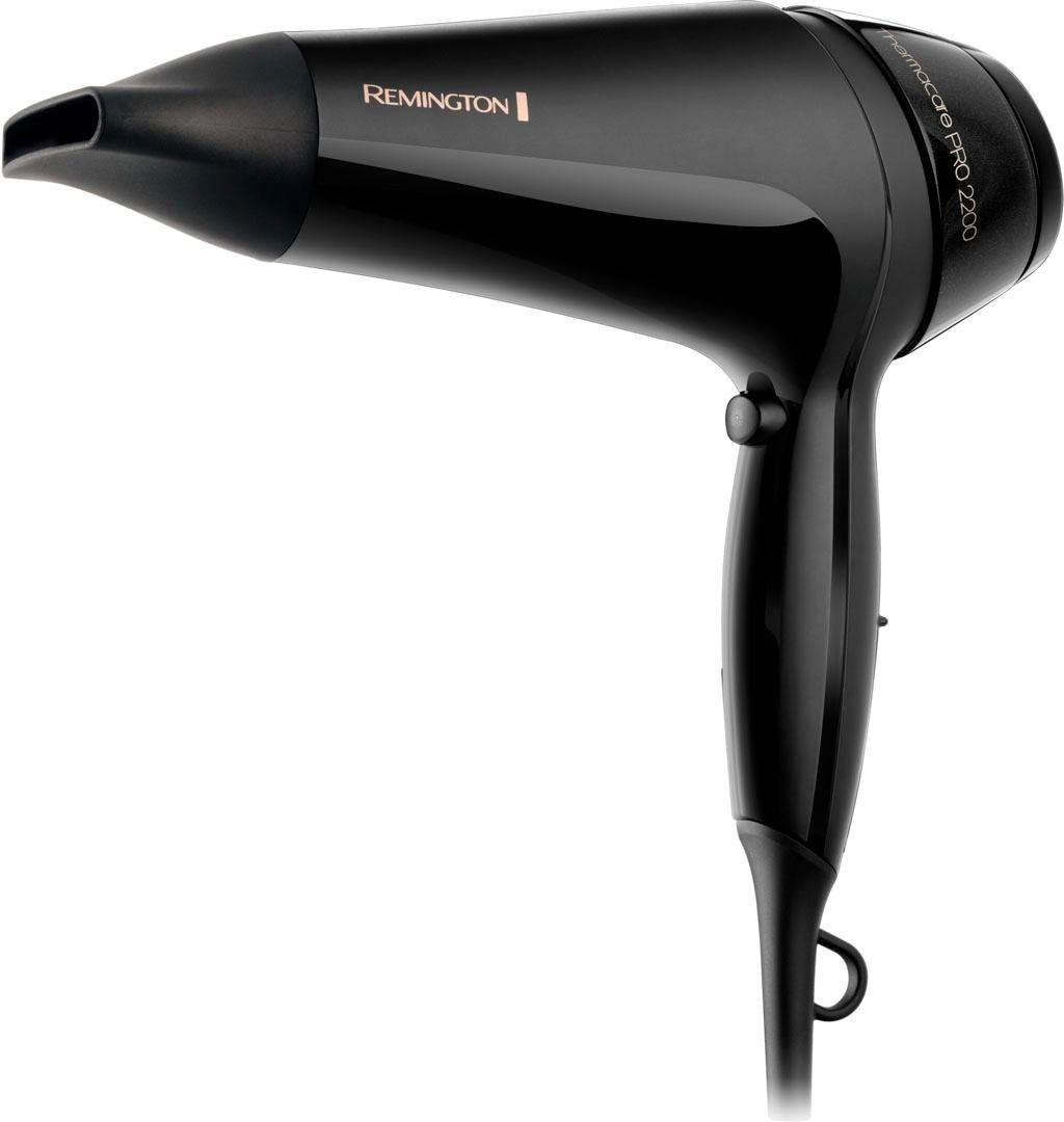 Remington Haartrockner D5710 THERMAcare PRO 2200, 2200 W, Haarschonend durch weniger Hitze