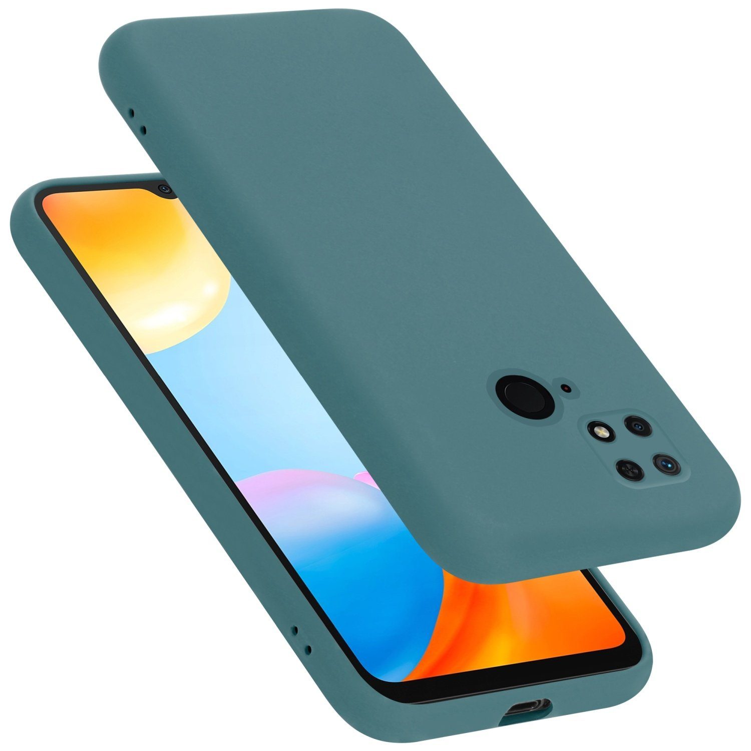 Cadorabo Handyhülle für Xiaomi RedMi 10C / POCO C40 Hülle Xiaomi RedMi 10C / POCO C40, Flexible Hülle TPU Silikon Schutzhülle Back Cover Case