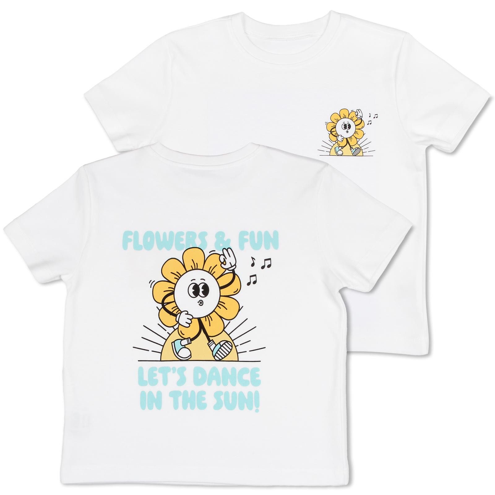 TupTam T-Shirt bedruckt Retro Rückenprint