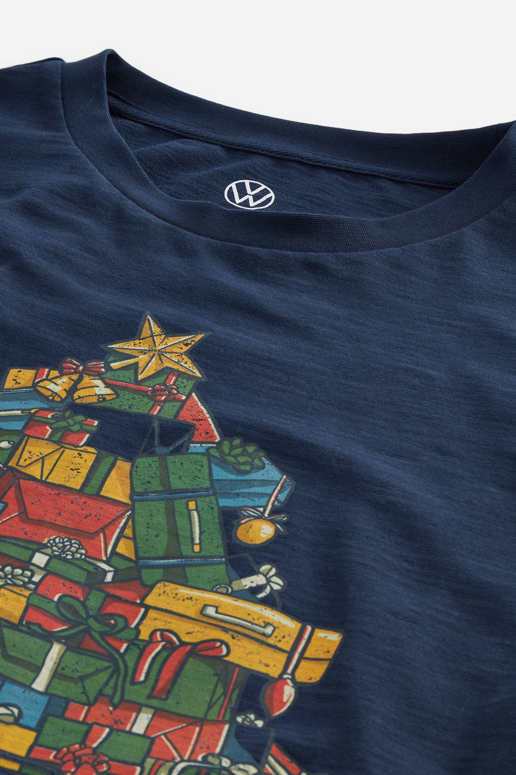 Weihnachtsszene Lizenziertes T-Shirt mit Next T-Shirt (1-tlg)