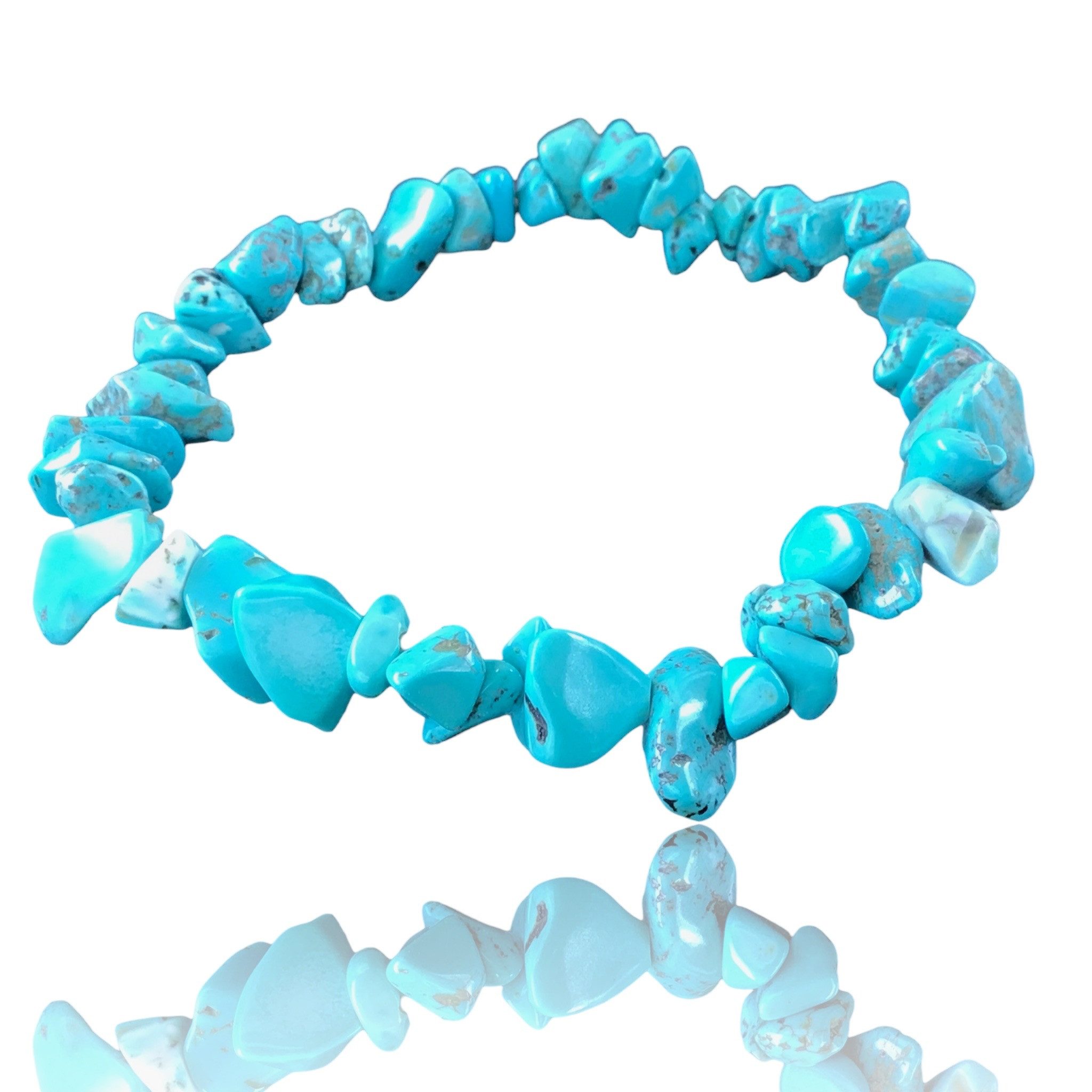 Steinfixx® Armband Türkis Splitterarmband - Edelstein - Brasilien (16 cm Um günstig online kaufen