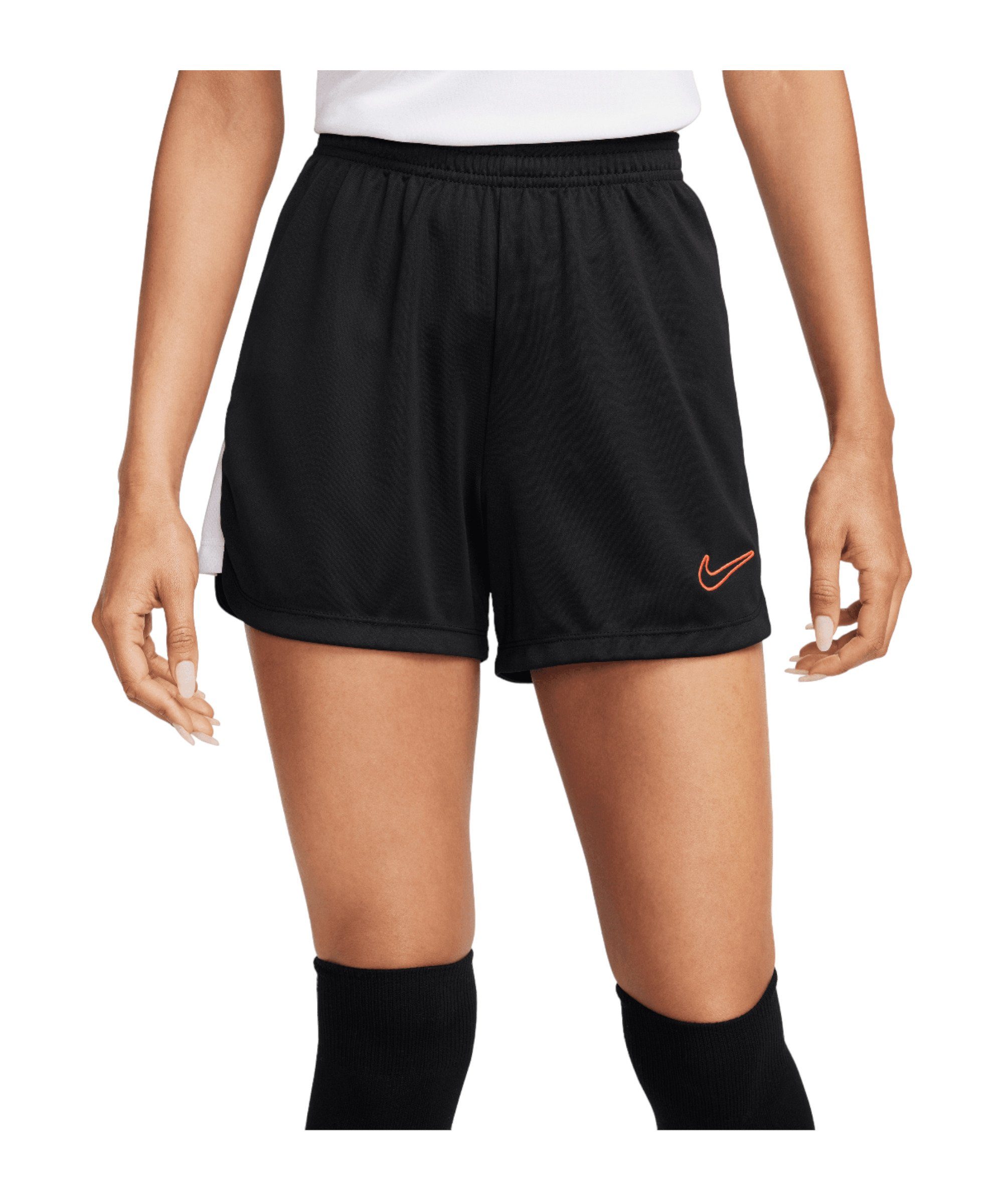 23 Damen Short Sporthose Nike Academy schwarzweissrot