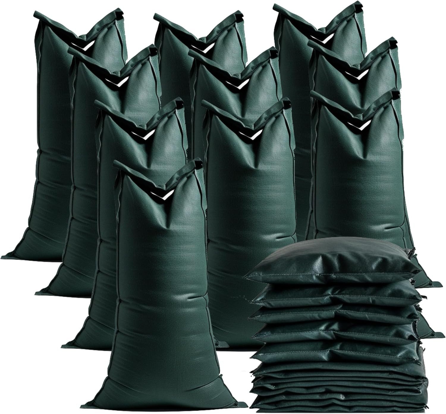 repairr Sandsack 10x Мішки з піском je 40x60 cm mit Schnürband zum Schutz bei Hochwasser, Robustes Gewebematerial