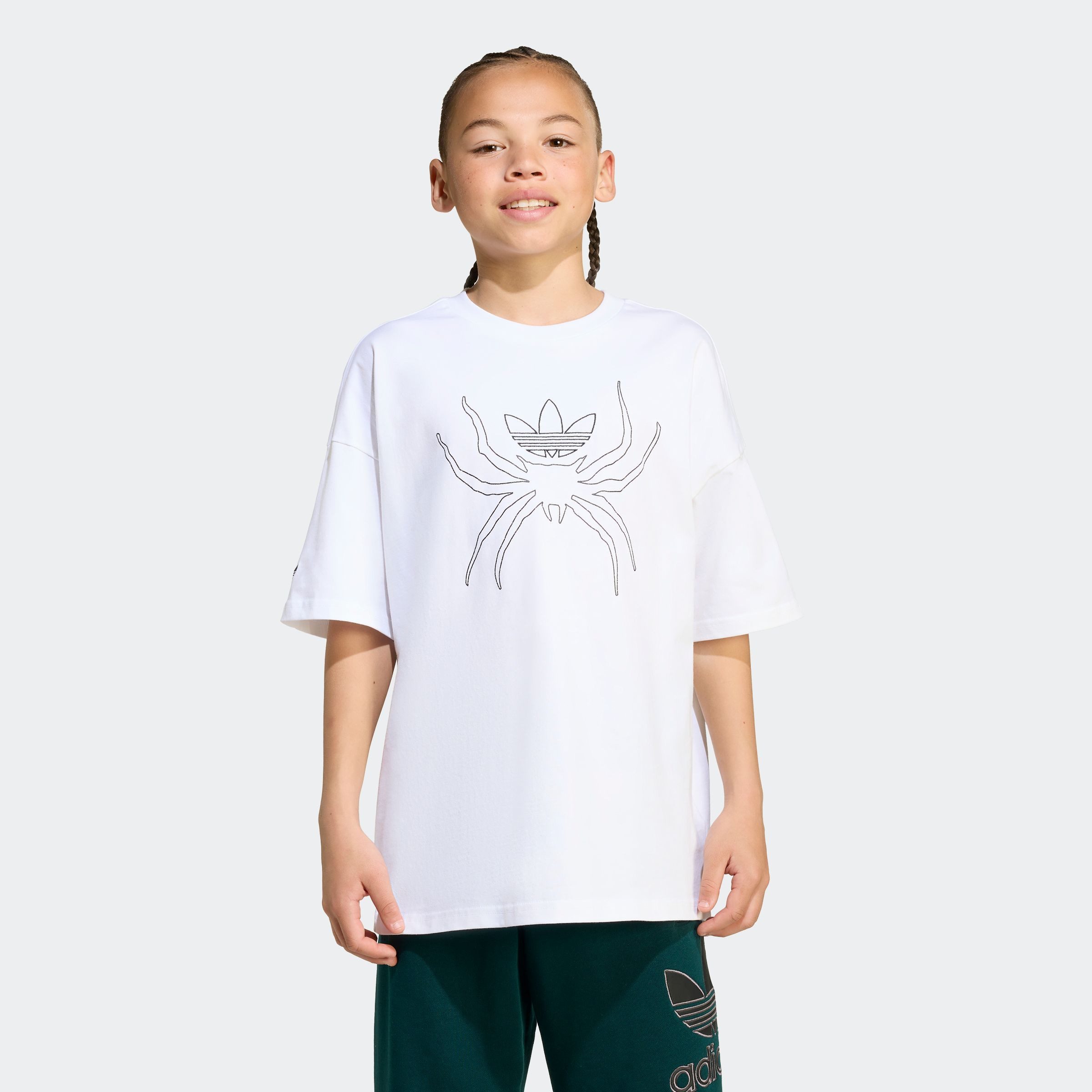 adidas Originals T-Shirt TEE sportlicher Stil, kurze Ärmel, mit Rundhalsausschnitt, für Kinder