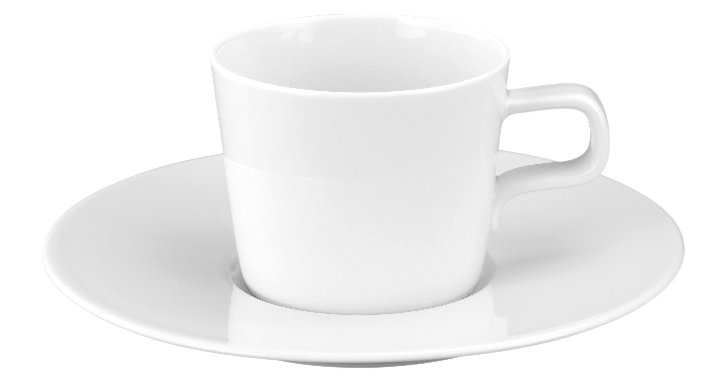 Seltmann Weiden Kaffeeservice Geschirr-Set, Service No Limits (18-tlg), 6 Personen, Porzellan, Tassen, Teller, Untertassen, Made in Germany, 18 Teile, für 6 Personen