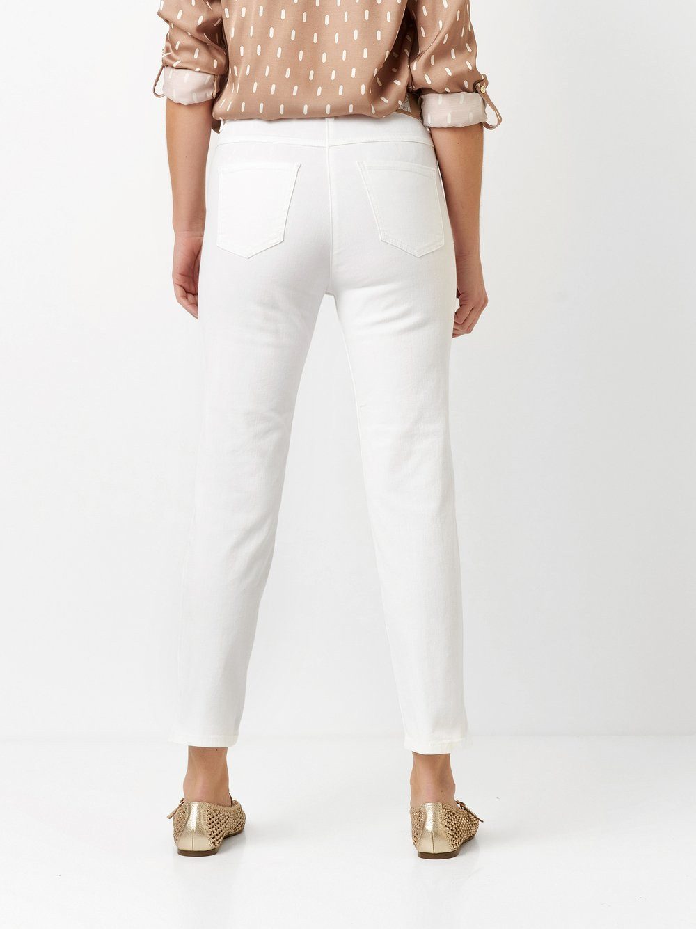 TONI 7/8-Jeans geschlitzt, mit Stretch