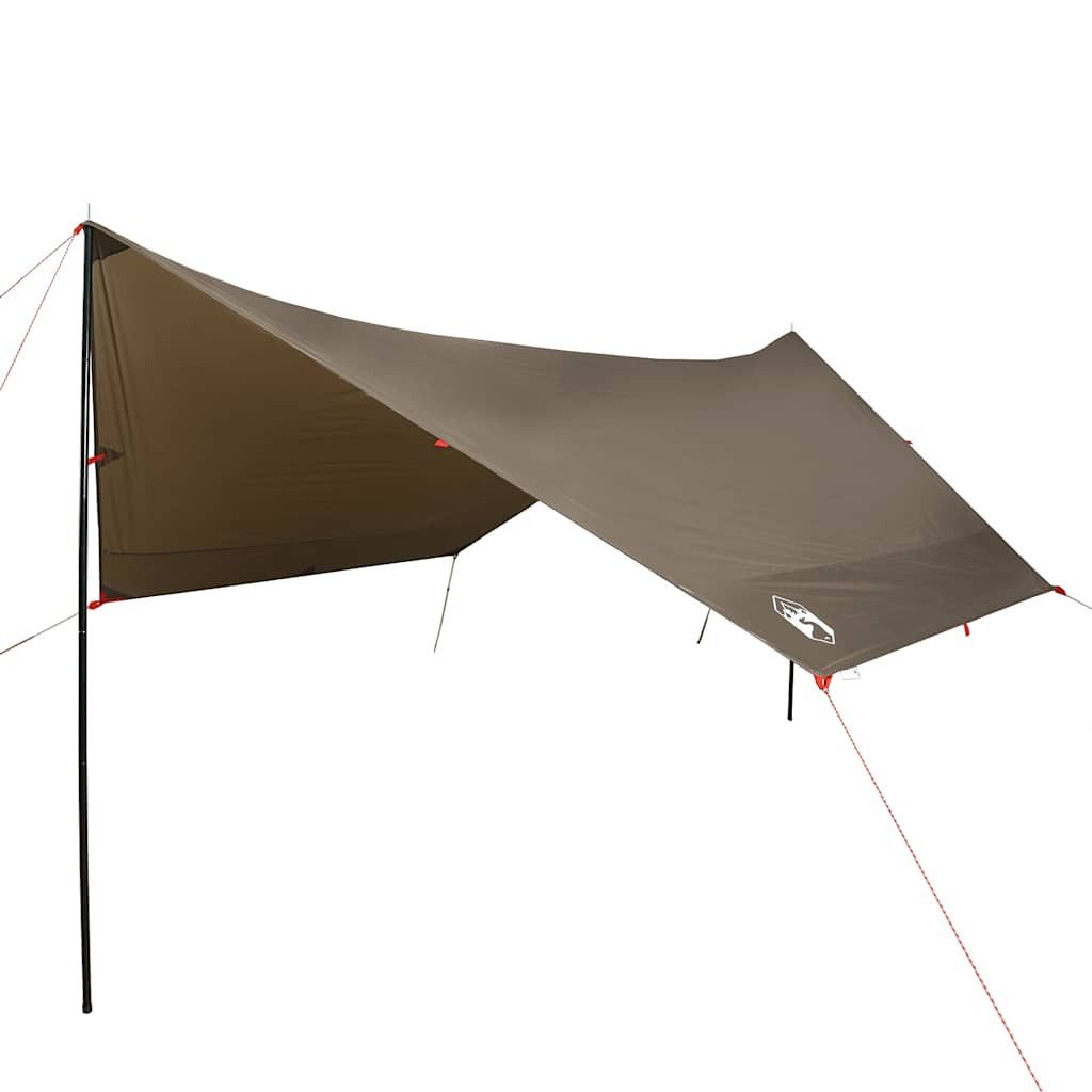 vidaXL Tarp-Zelt Tarp Braun 438x376x212 cm günstig online kaufen
