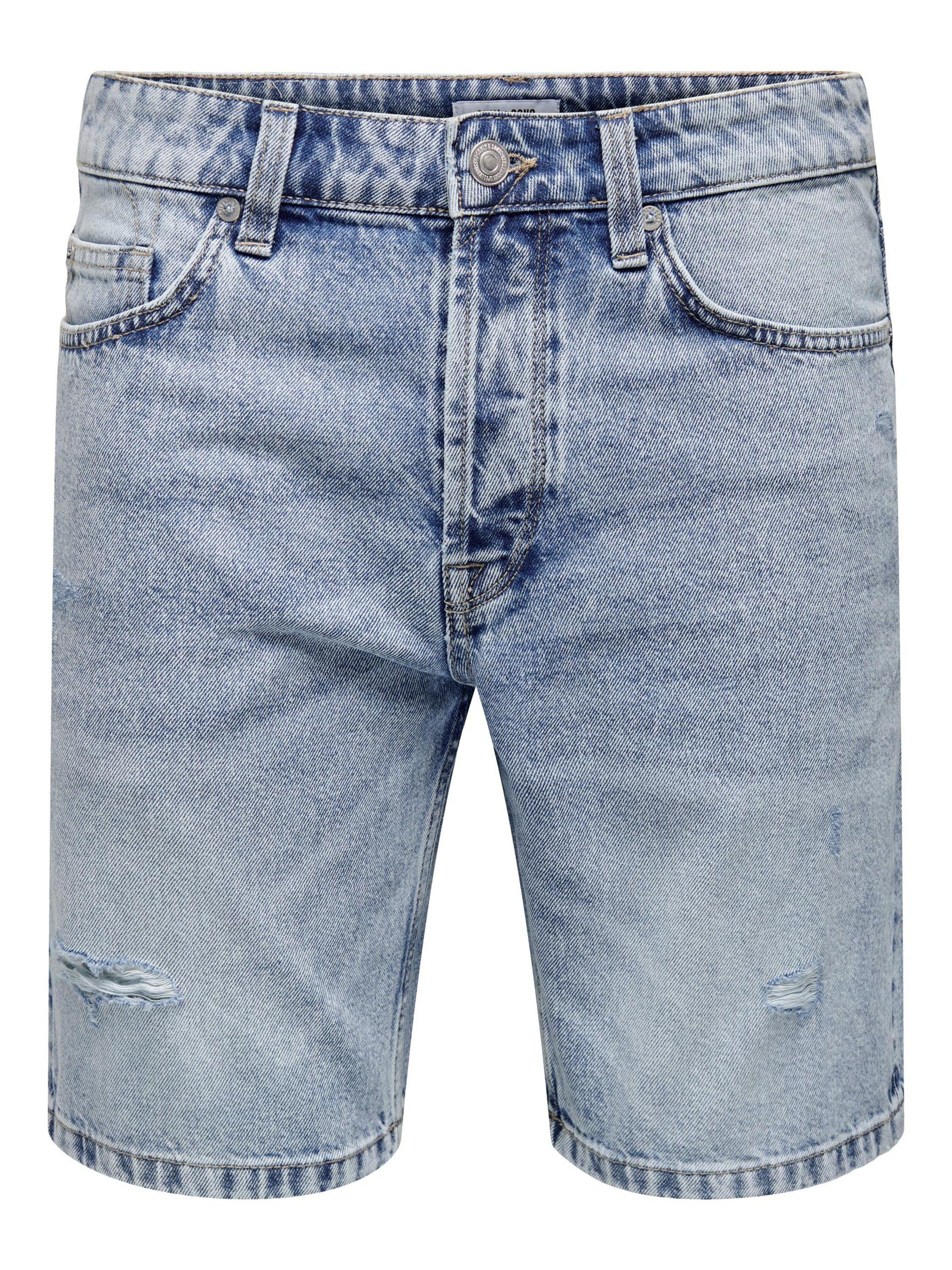 ONLY & SONS Jeansshorts Edge (1-tlg). Reduzierter Preis € 22,90. Unverbindliche Preisempfehlung € 34,90