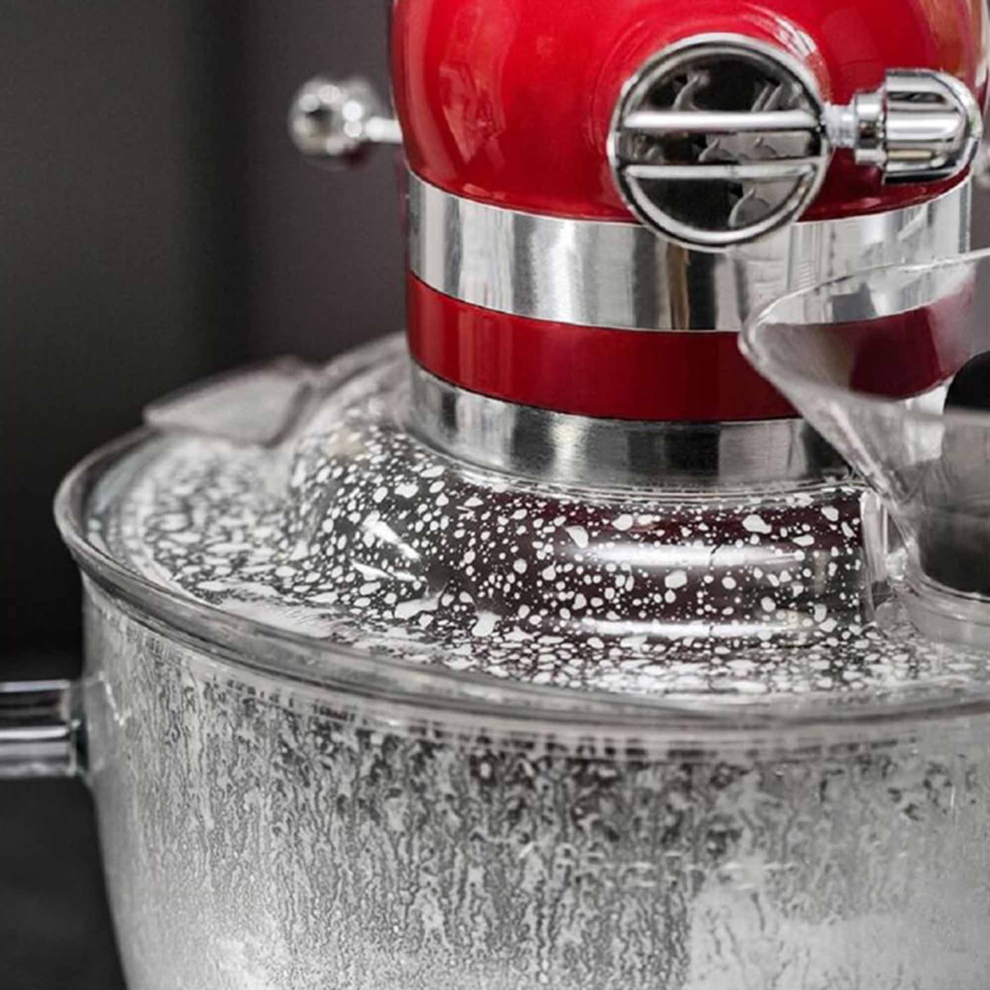 Kitty Professional Küchenmaschinen Zubehör-Set Profi-Spritzschutz kompatibel mit KitchenAid 4,8/4,3L Schüsseln