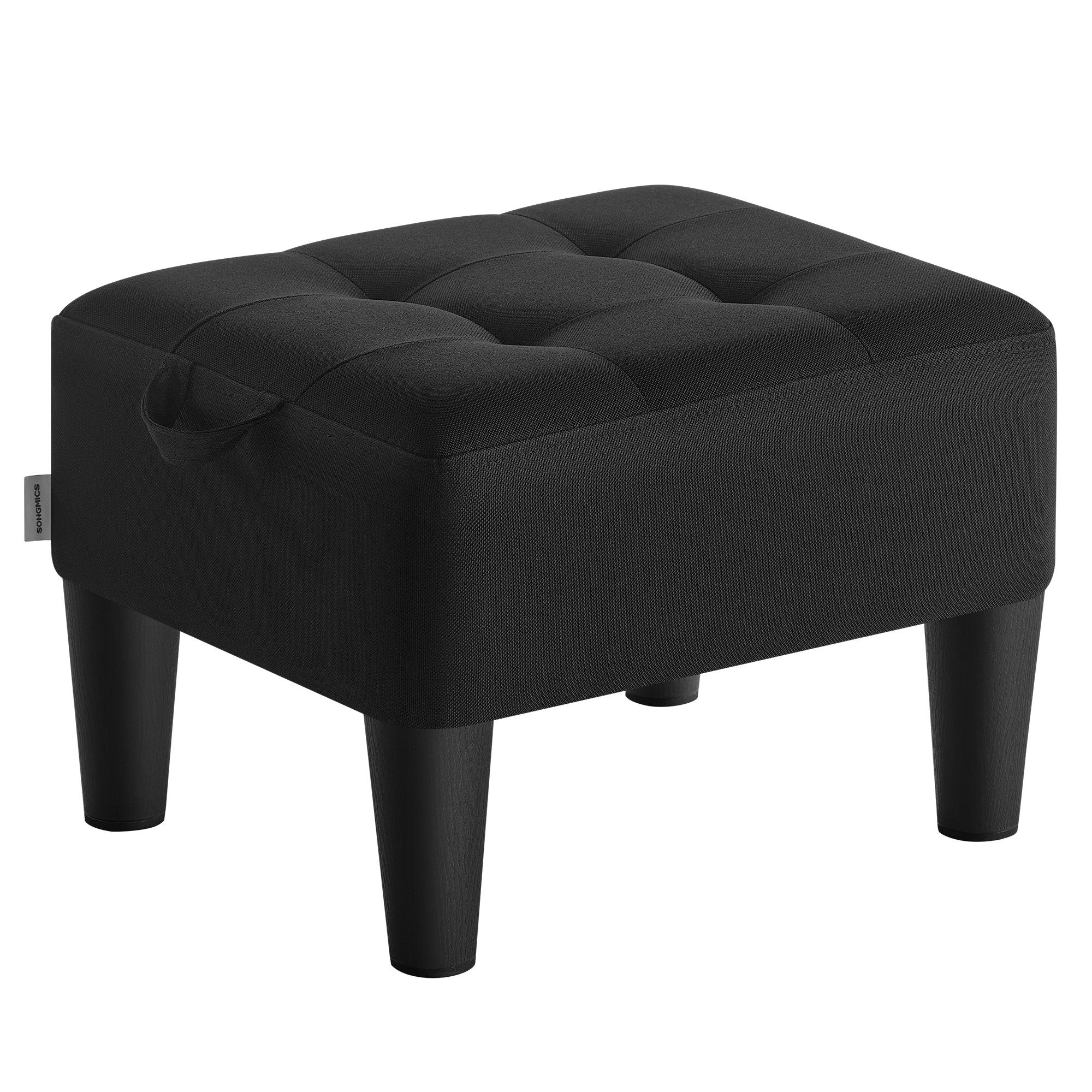 SONGMICS Sitzhocker, Fußhocker, Leinenimitat, Hocker, dicke günstig online kaufen