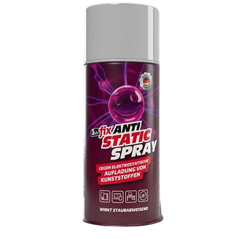 Vido Chemie Vidofix Antistatic-Spray beseitigt elektrostatische Aufladungen 400 ml Teppichreiniger