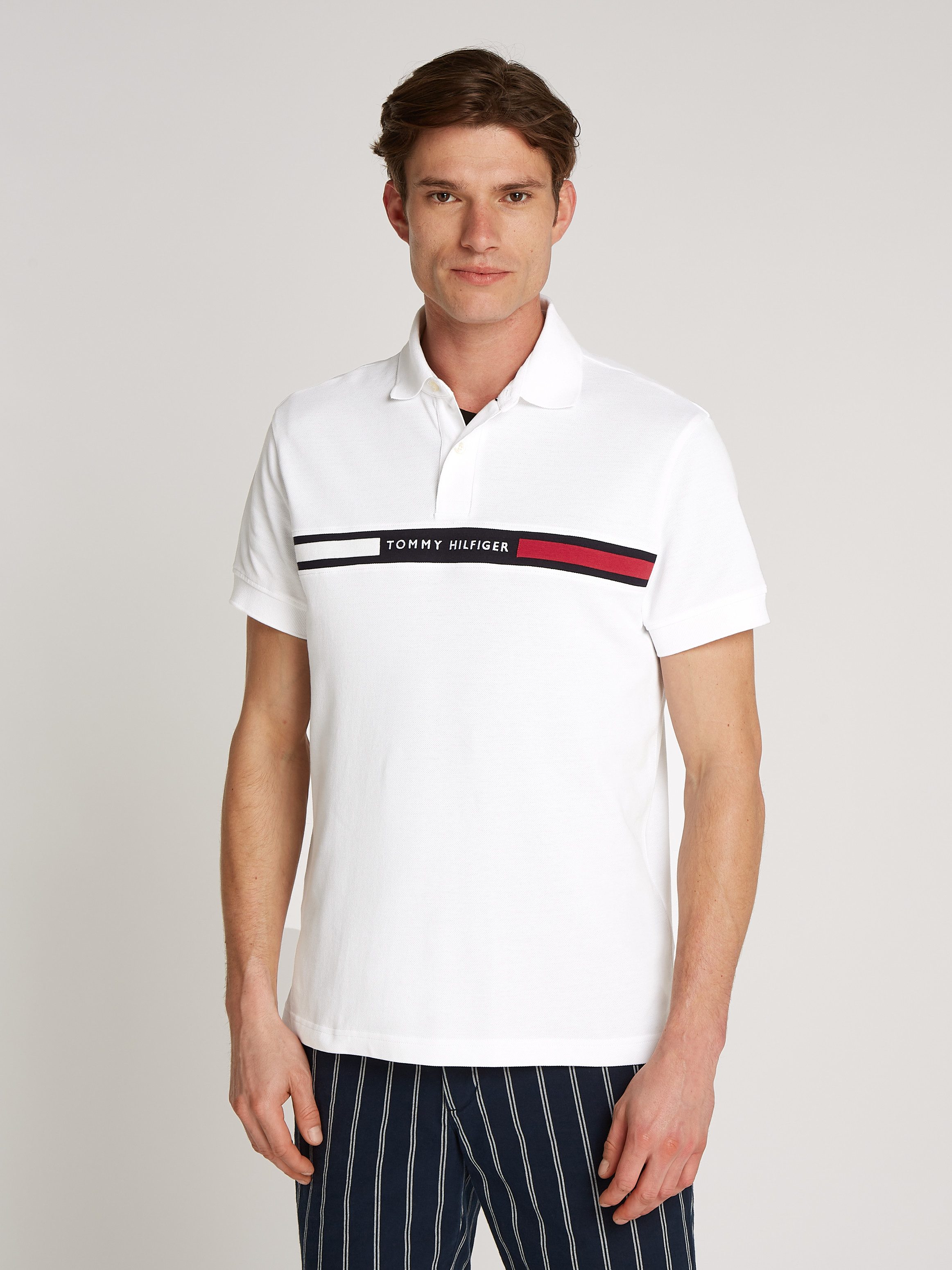 Tommy Hilfiger Poloshirt HILFIGER CHEST INSERT günstig online kaufen
