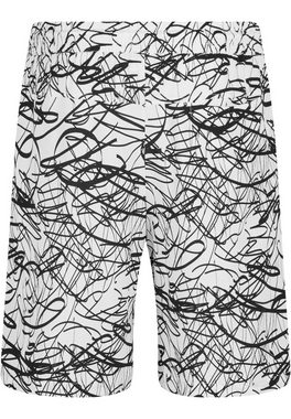 URBAN CLASSICS Stoffhose Urban Classics Herren Viscose AOP Resort Shorts (1-tlg)