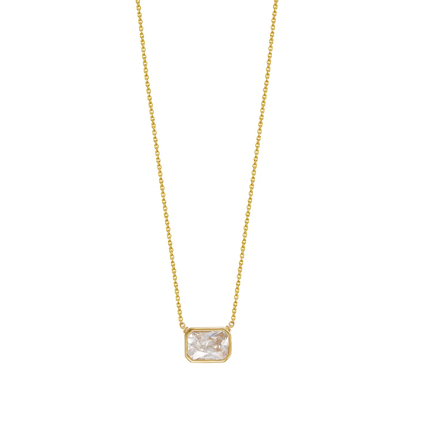 Kette mit Anhänger XENOX Kette mit Anhänger Damen "Silver Circle" Silber Goldfarben
