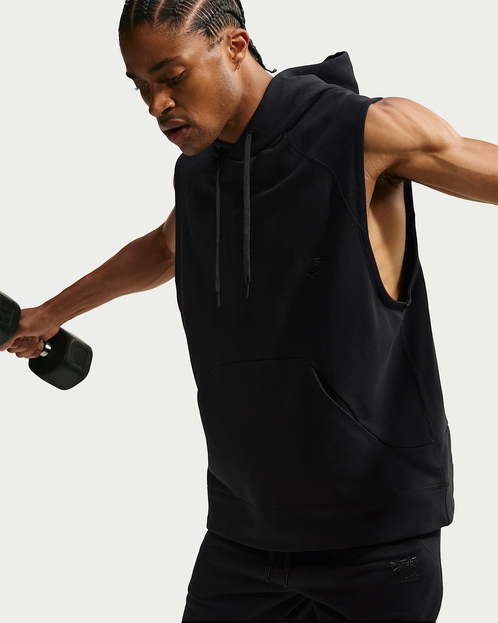 Nike Kapuzensweatshirt M NK DF NAC SLVLS FLC HOODIE für Fitness und sportliche Aktivitäten, sportlicher Stil