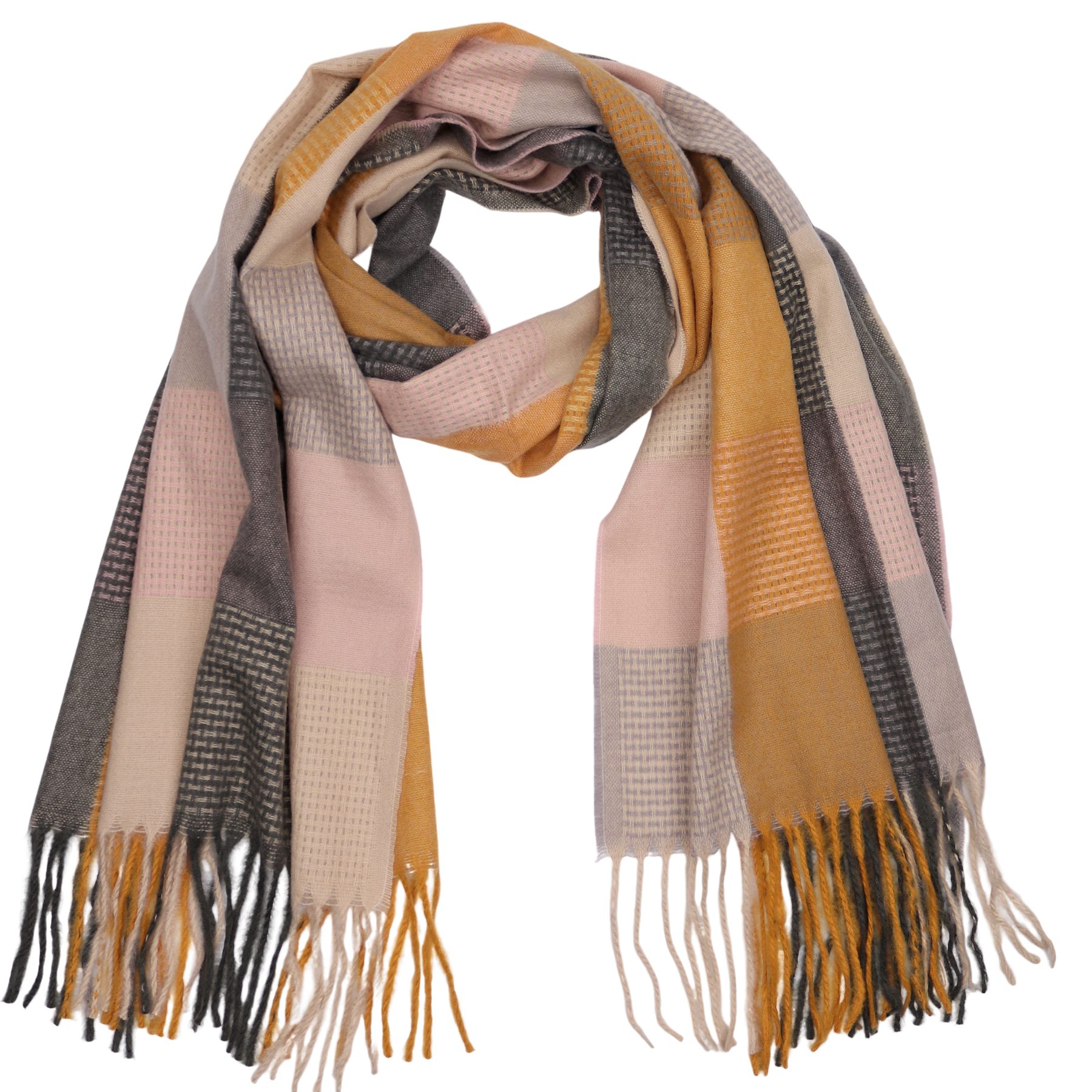 MIRROSI Modeschal weicher und warmer karierter günstig online kaufen