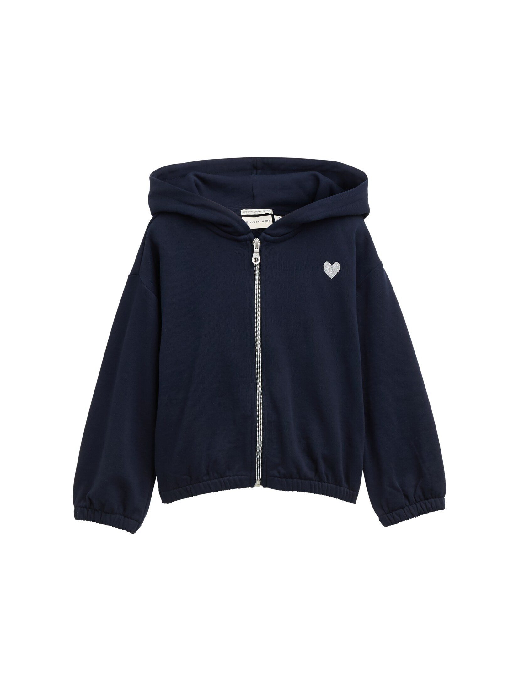 Sweatjacke Hoodie Sweatjacke mit Stickerei