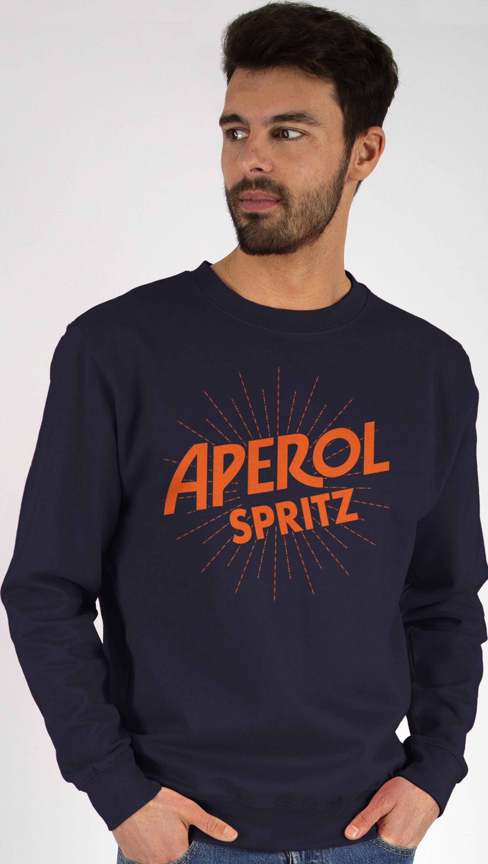 Sweatshirt Aperol Spritz Kostüm I Karneval Kostüm Aperol Spritz