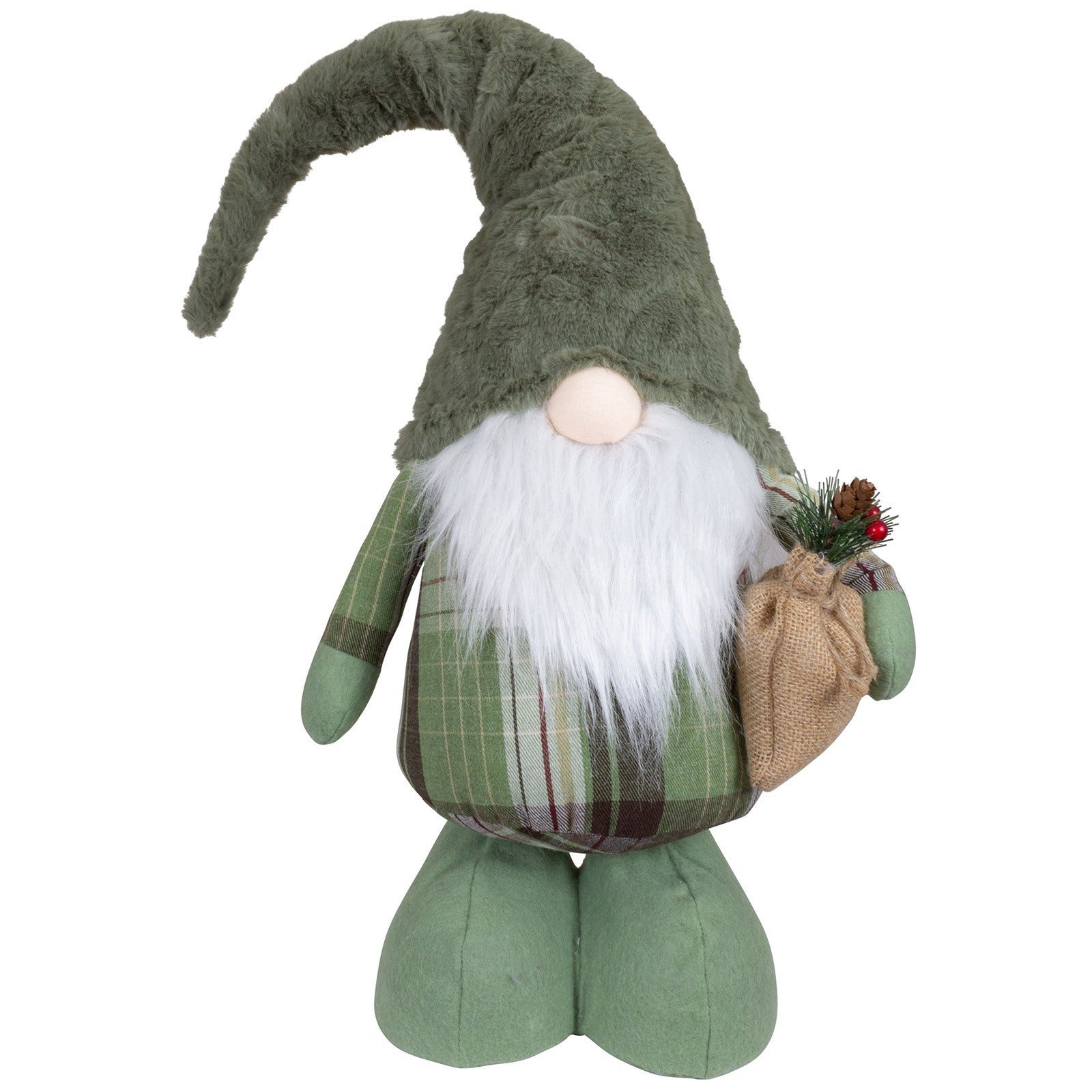 Christmas Paradise Бес Weihnachten 50 cm (85 cm) (Dekofigur, 1 St., stehend), Weihnachtsdeko Gnom grün