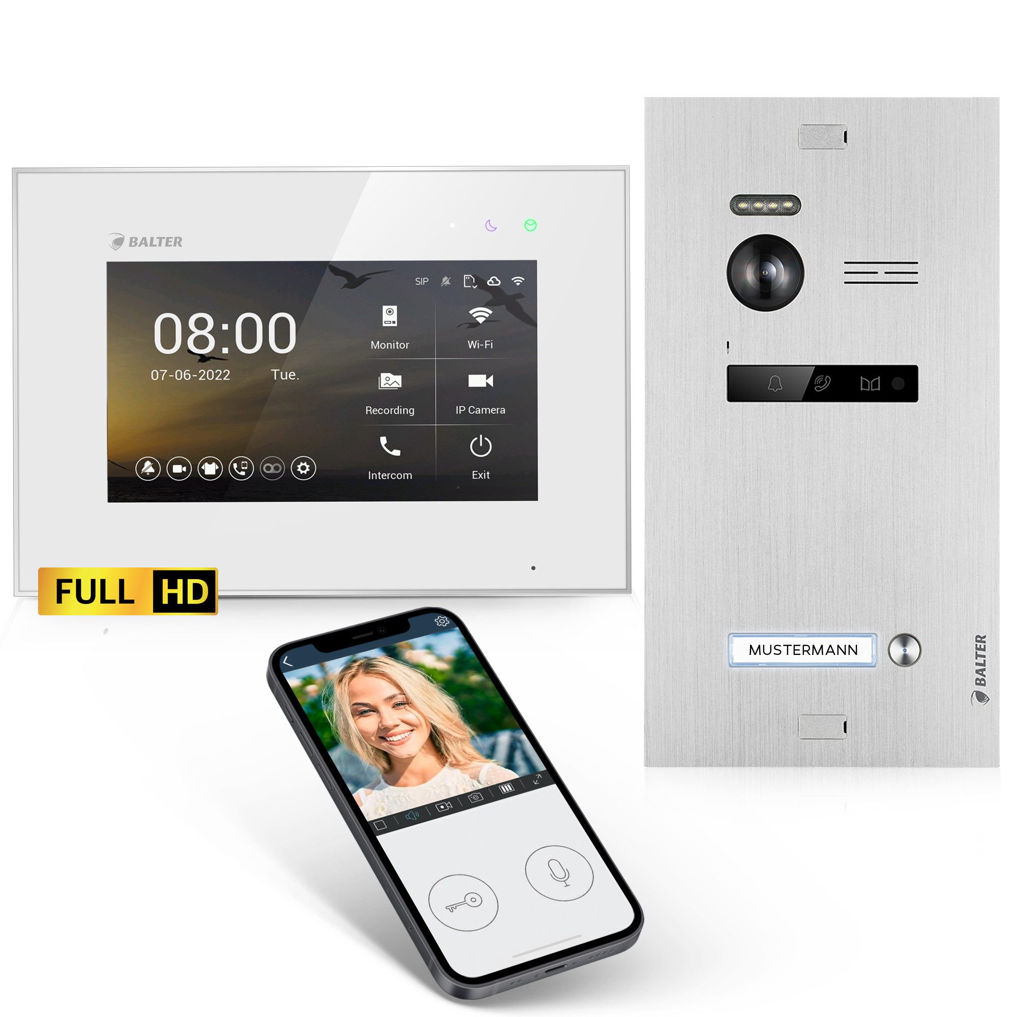 Video-Türsprechanlage EVO HD WLAN