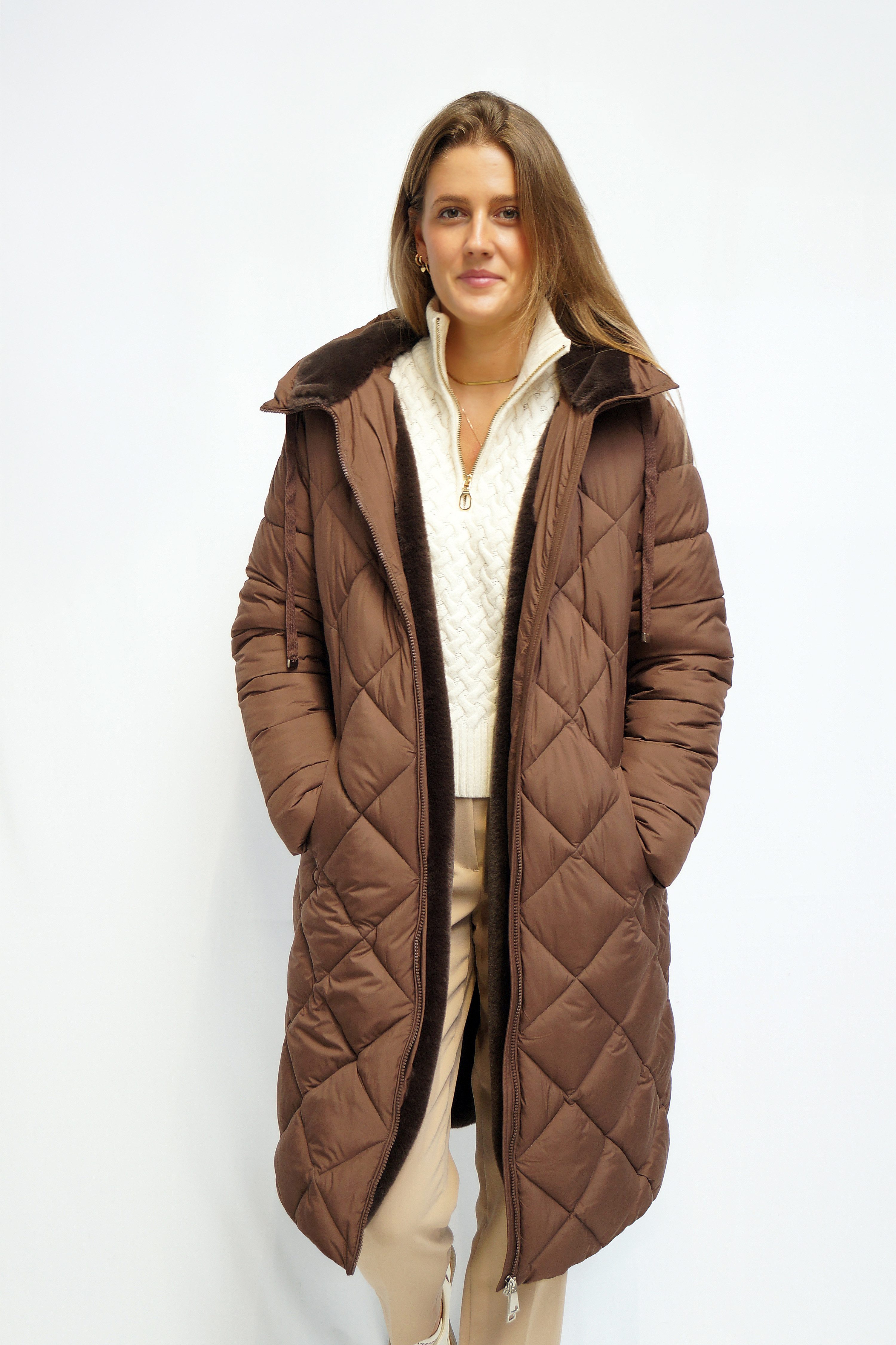 FUNK since 1776 Steppmantel mit Kapuze günstig online kaufen